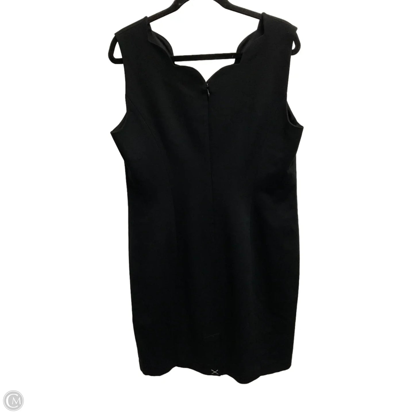 Dress Casual Midi By Talbots In Black, Size: 16