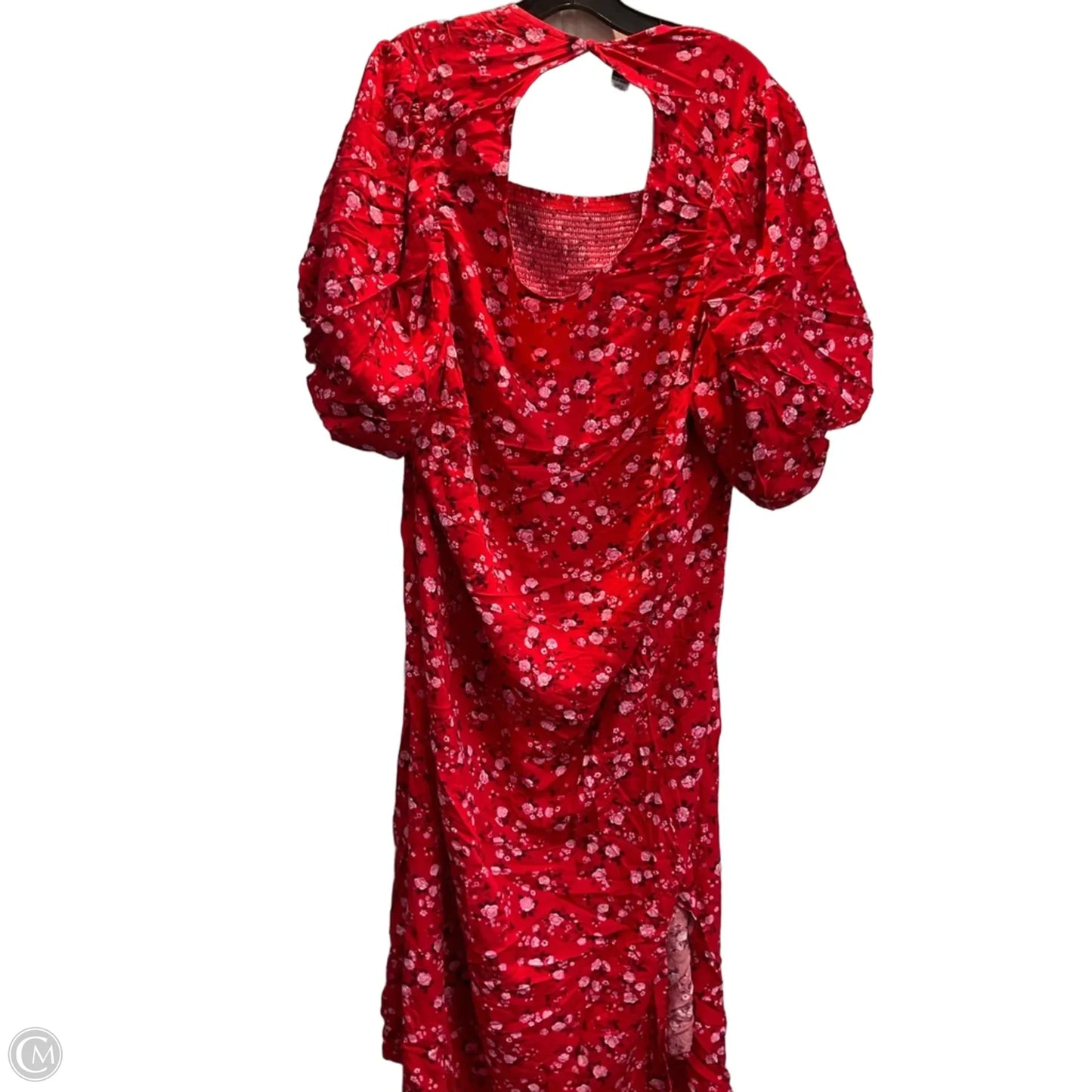 Dress Casual Midi By Old Navy In Red, Size: 4x