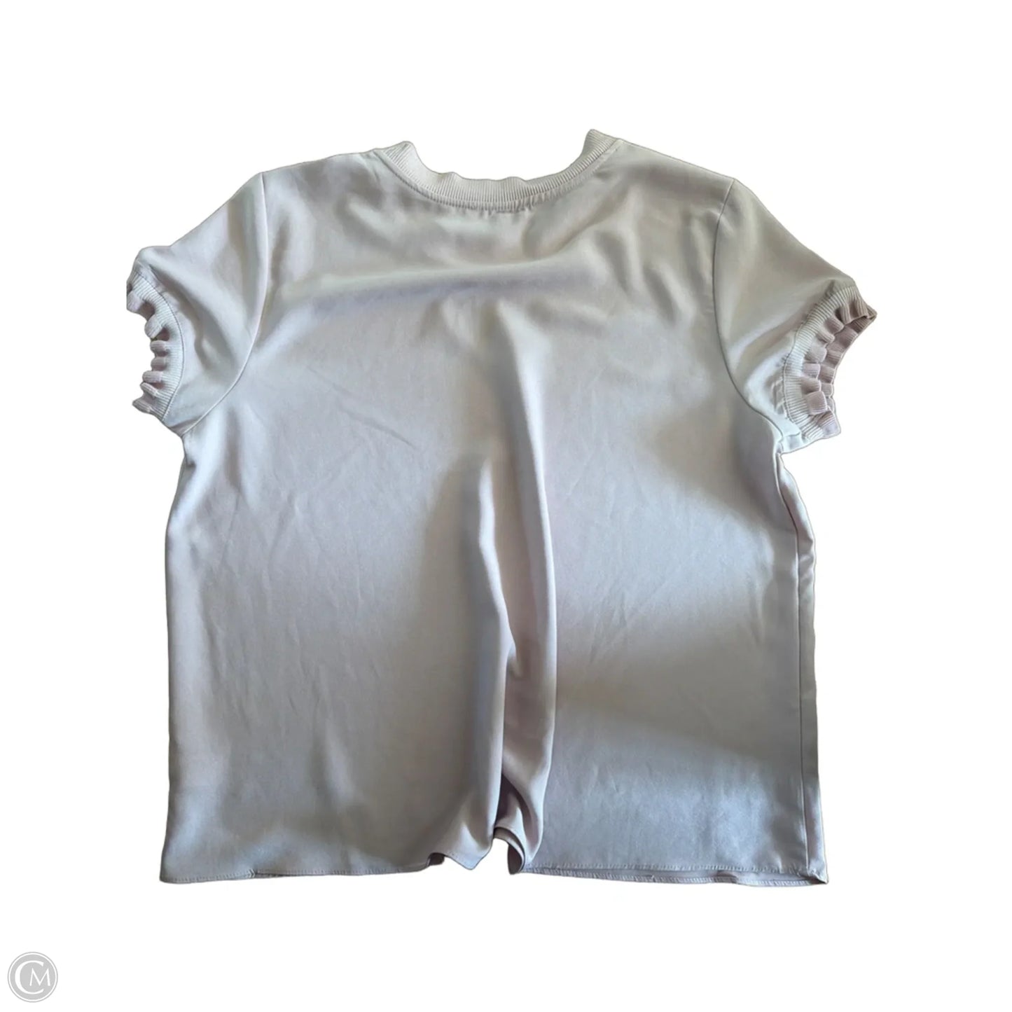 Top Short Sleeve By Maison Damelie In Pink, Size: L