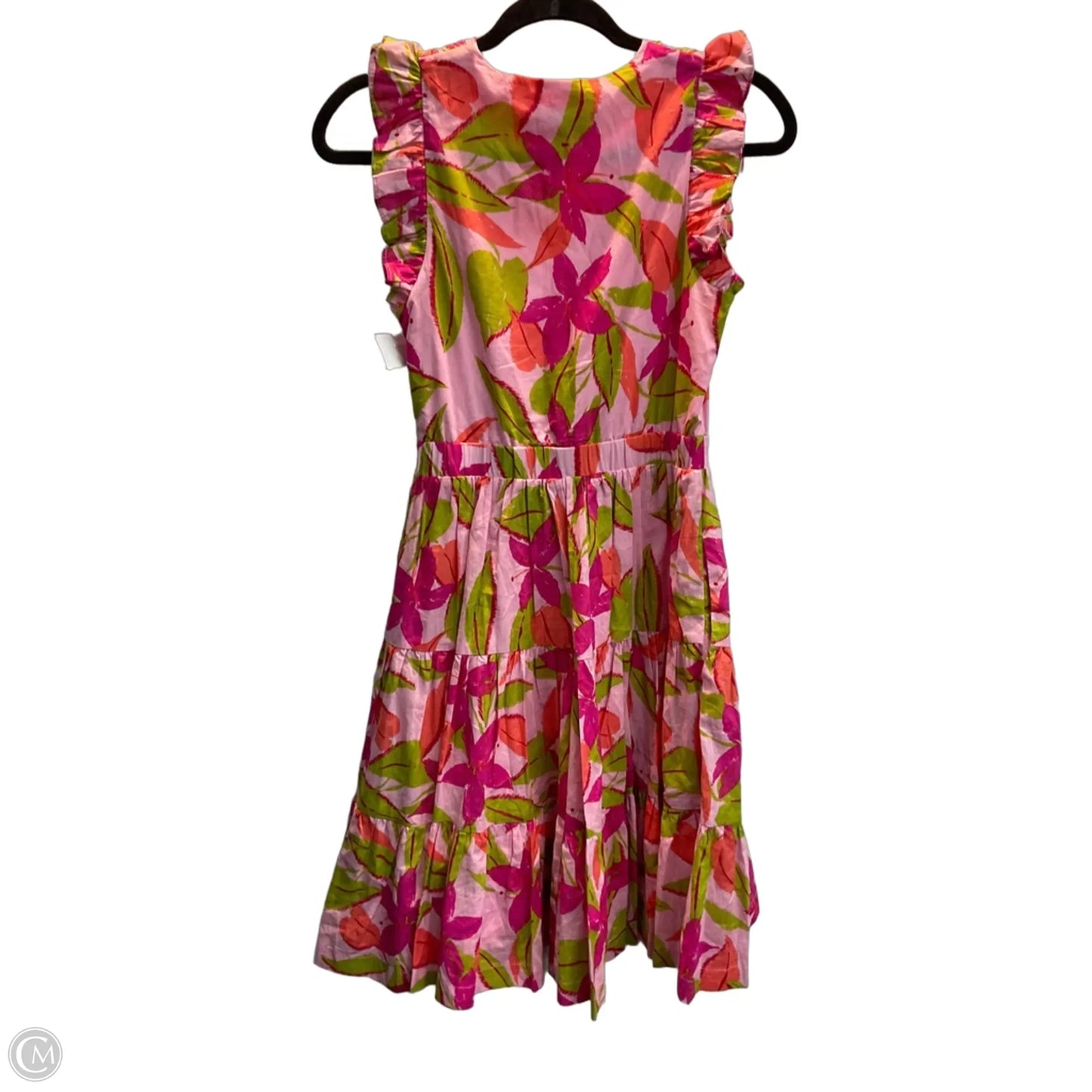 Dress Casual Midi By Taylor In Floral Print, Size: Xs