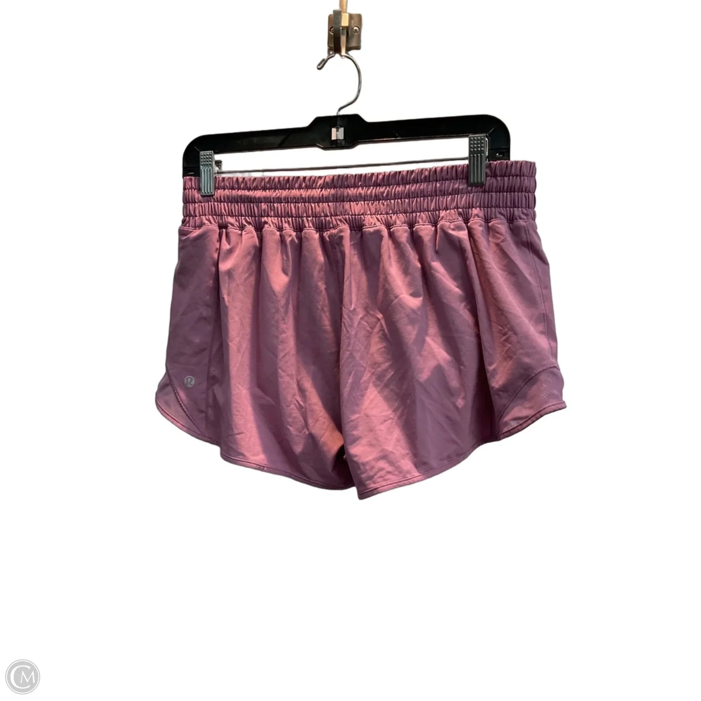 Athletic Shorts By Lululemon In Pink, Size: 8