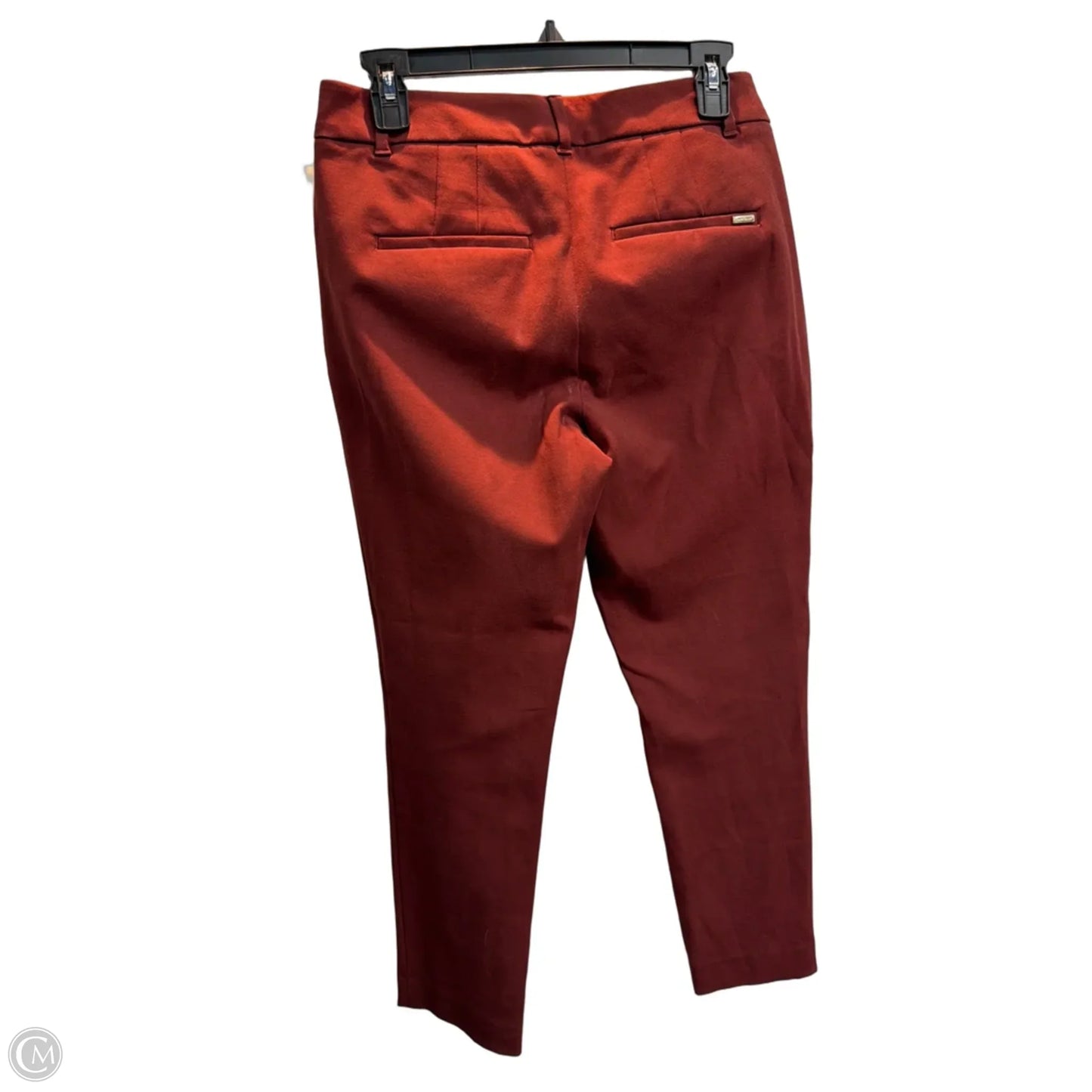 Pants Cropped By White House Black Market In Maroon, Size: 4