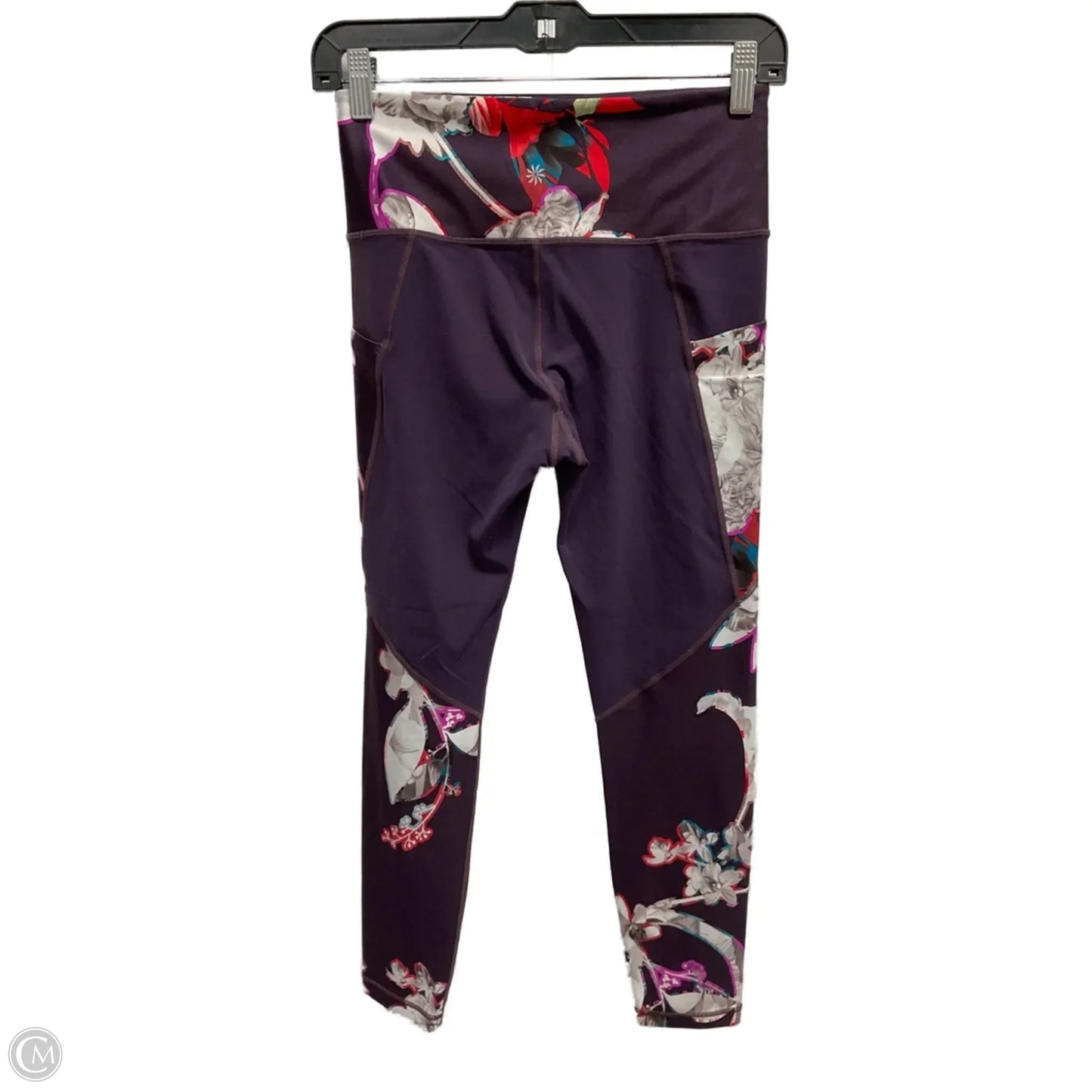 Athletic Leggings Capris By Athleta In Floral Print, Size: S