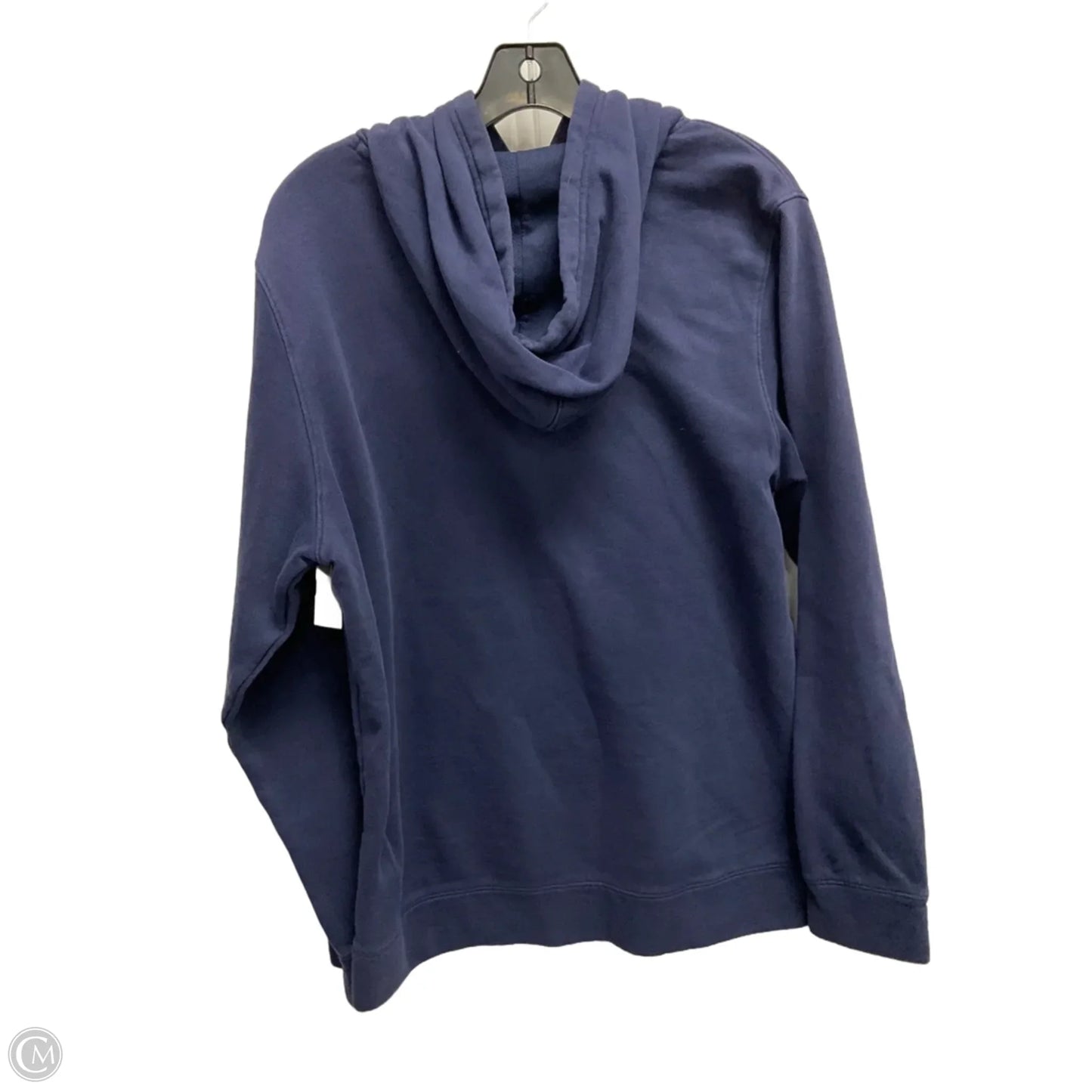 Sweatshirt Hoodie By Under Armour In Navy, Size: M