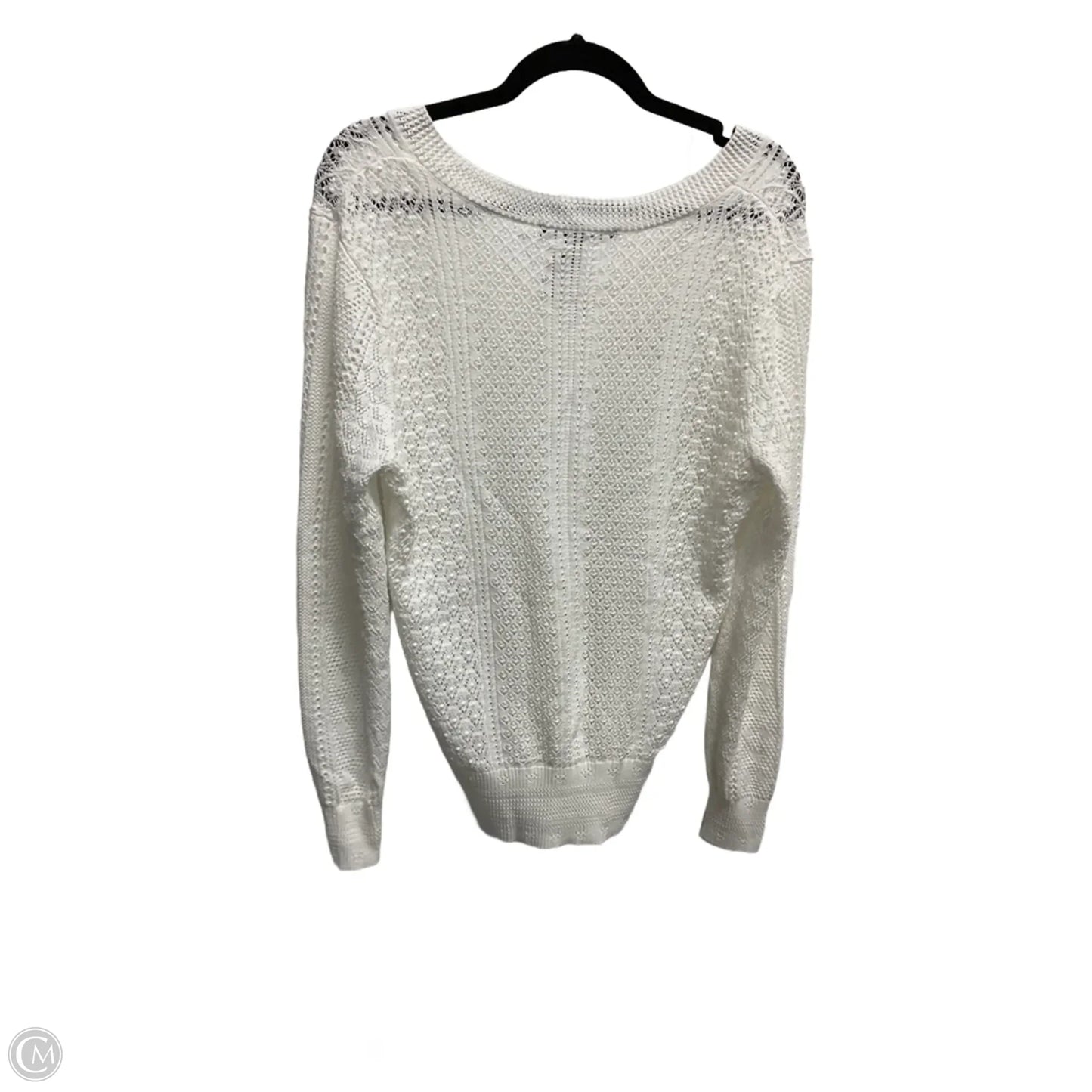 Sweater By White House Black Market In White, Size: L