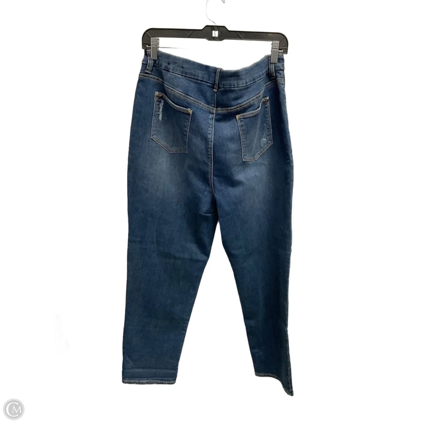 Jeans Cropped By Chicos In Blue, Size: Xl