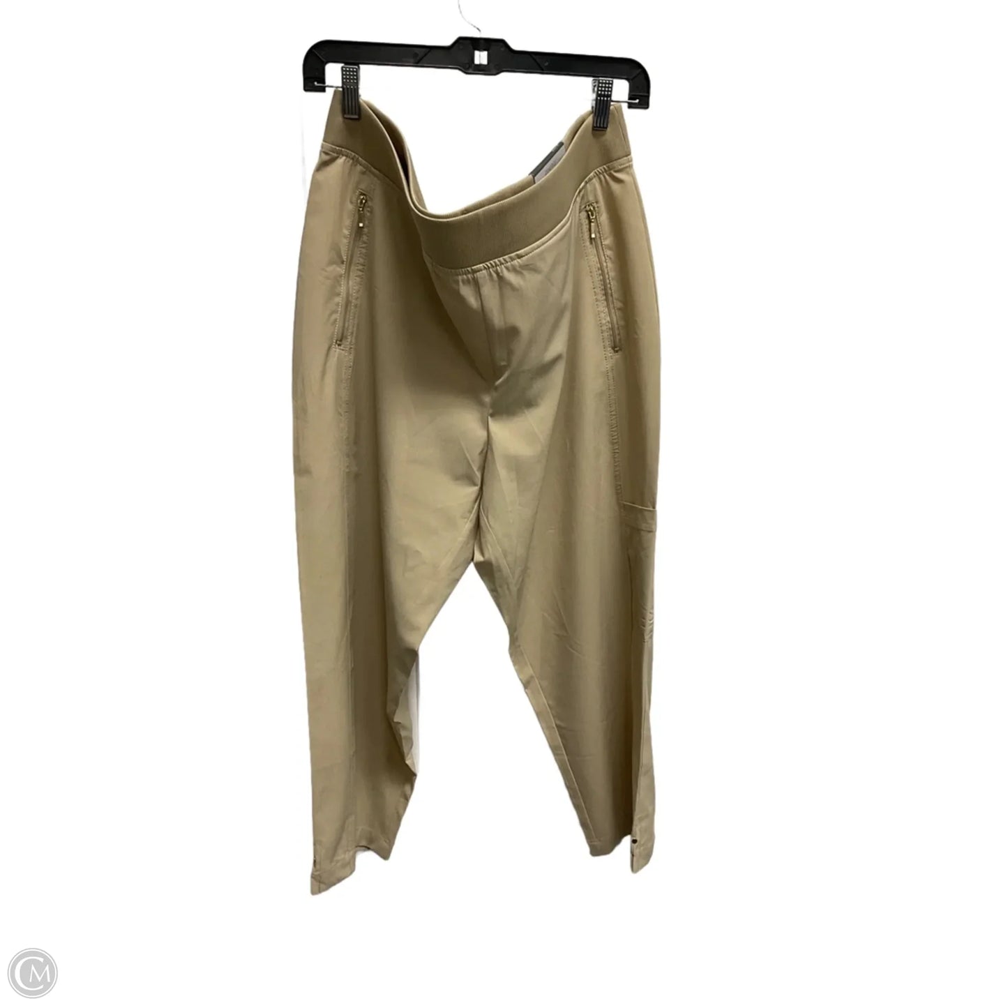 Pants Cropped By Chicos In Tan, Size: Xxl