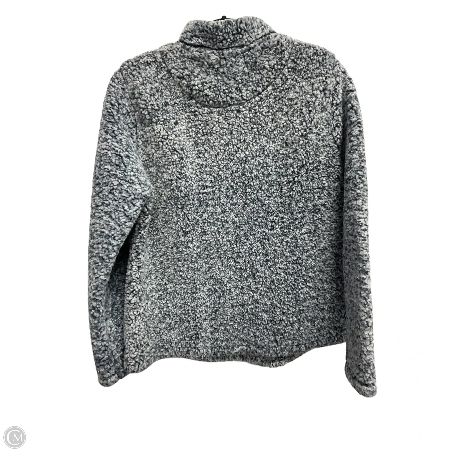 Jacket Fleece By Time And Tru In Blue, Size: L