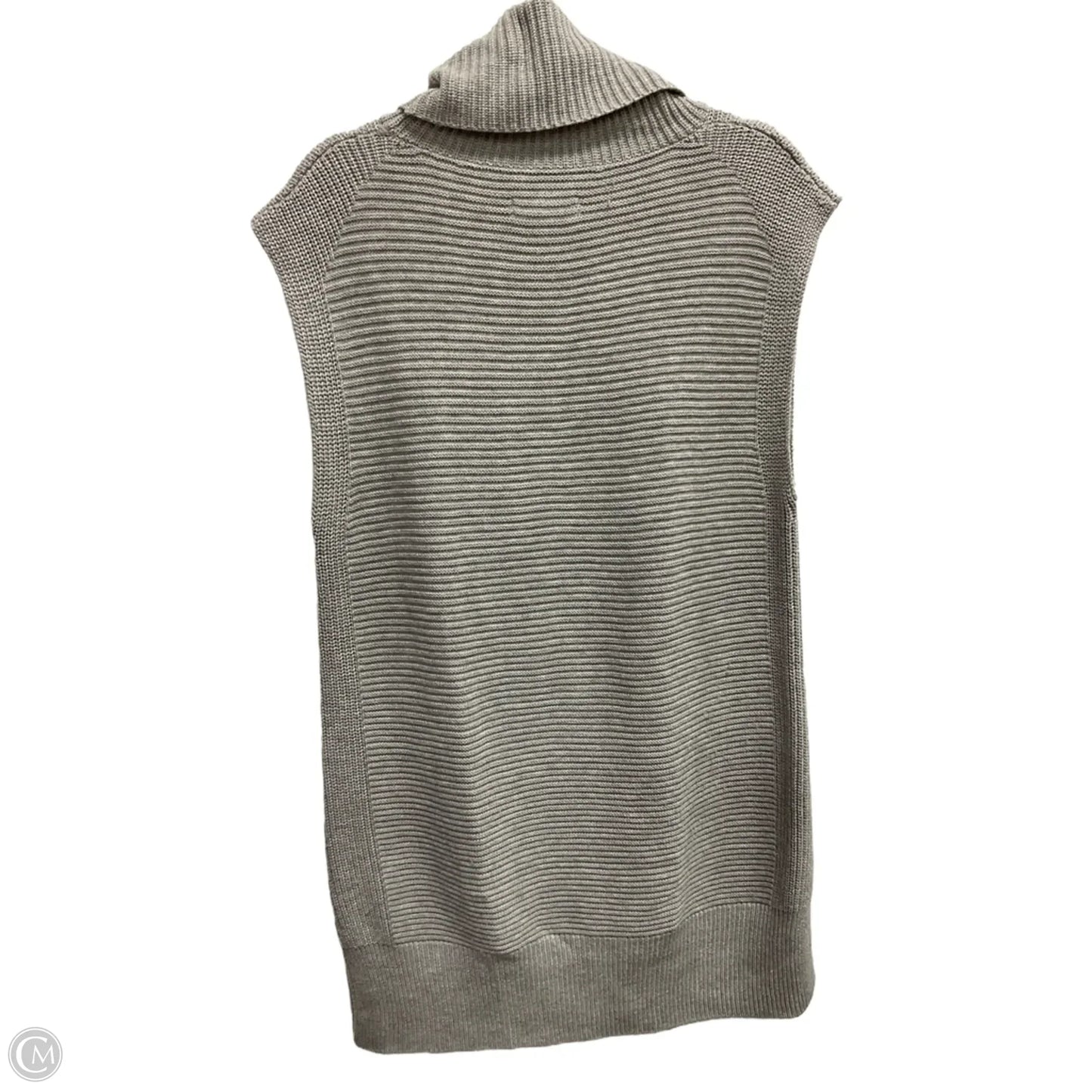 Tunic Sleeveless By Banana Republic In Grey, Size: M