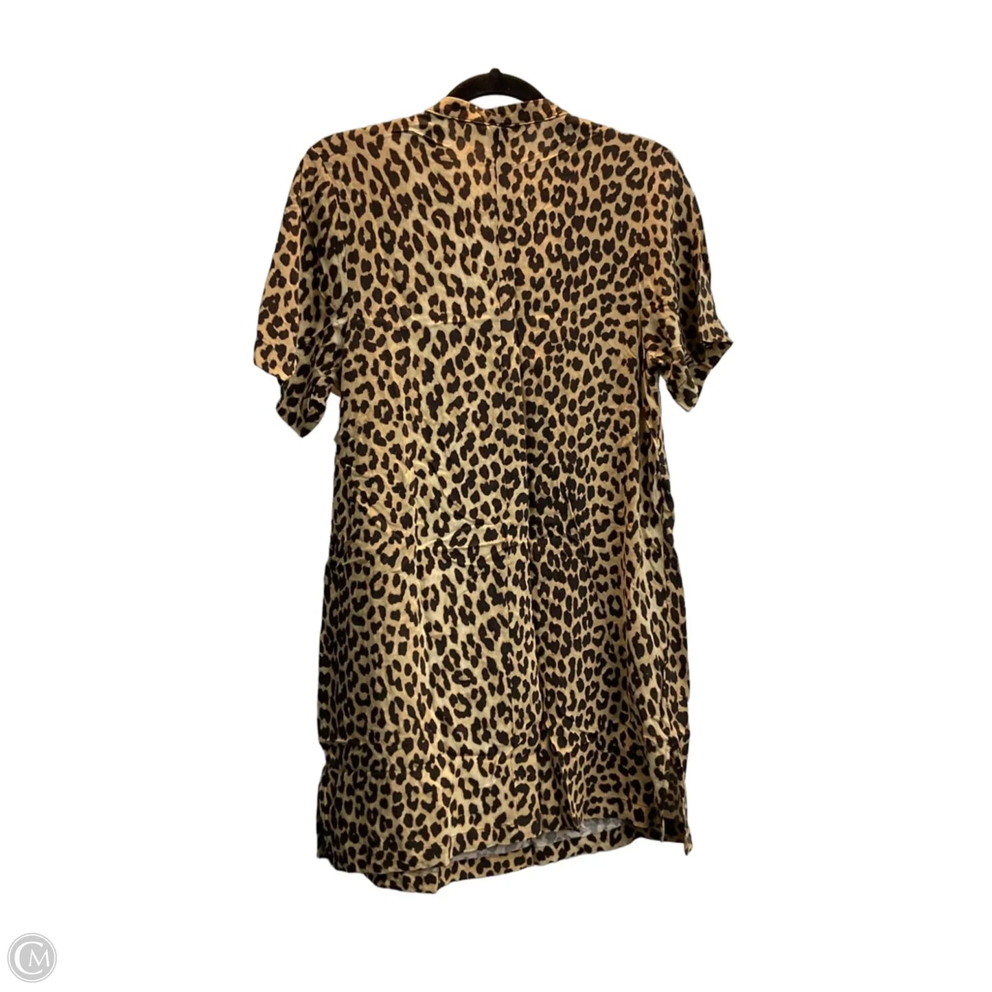 Dress Casual Midi By H&m In Animal Print, Size: Xs