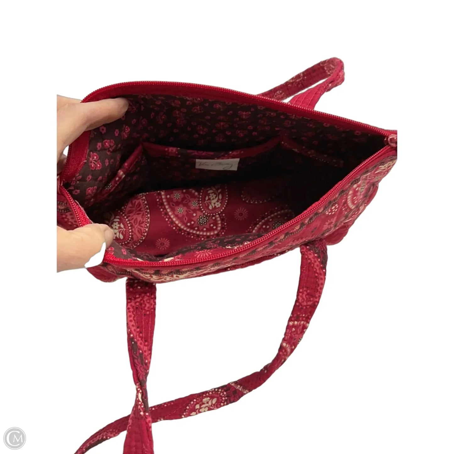 Handbag By Vera Bradley, Size: Medium