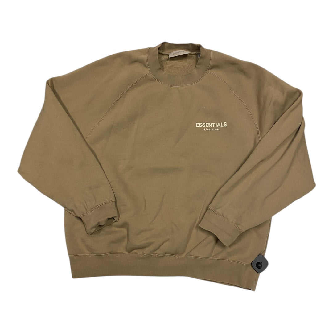 Sweatshirt Crewneck By Cmb In Brown, Size:Xl
