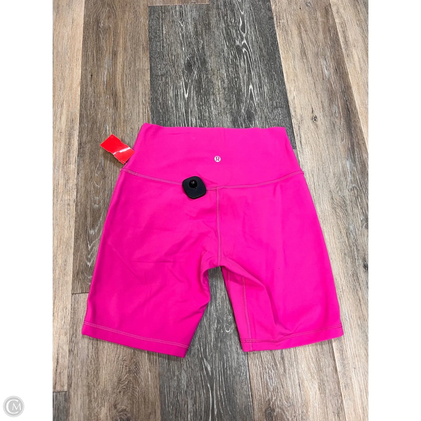 Athletic Shorts By Lululemon In Pink, Size: 8