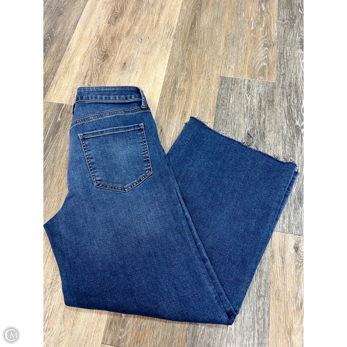 Jeans Wide Leg By Kut In Blue Denim, Size: 6