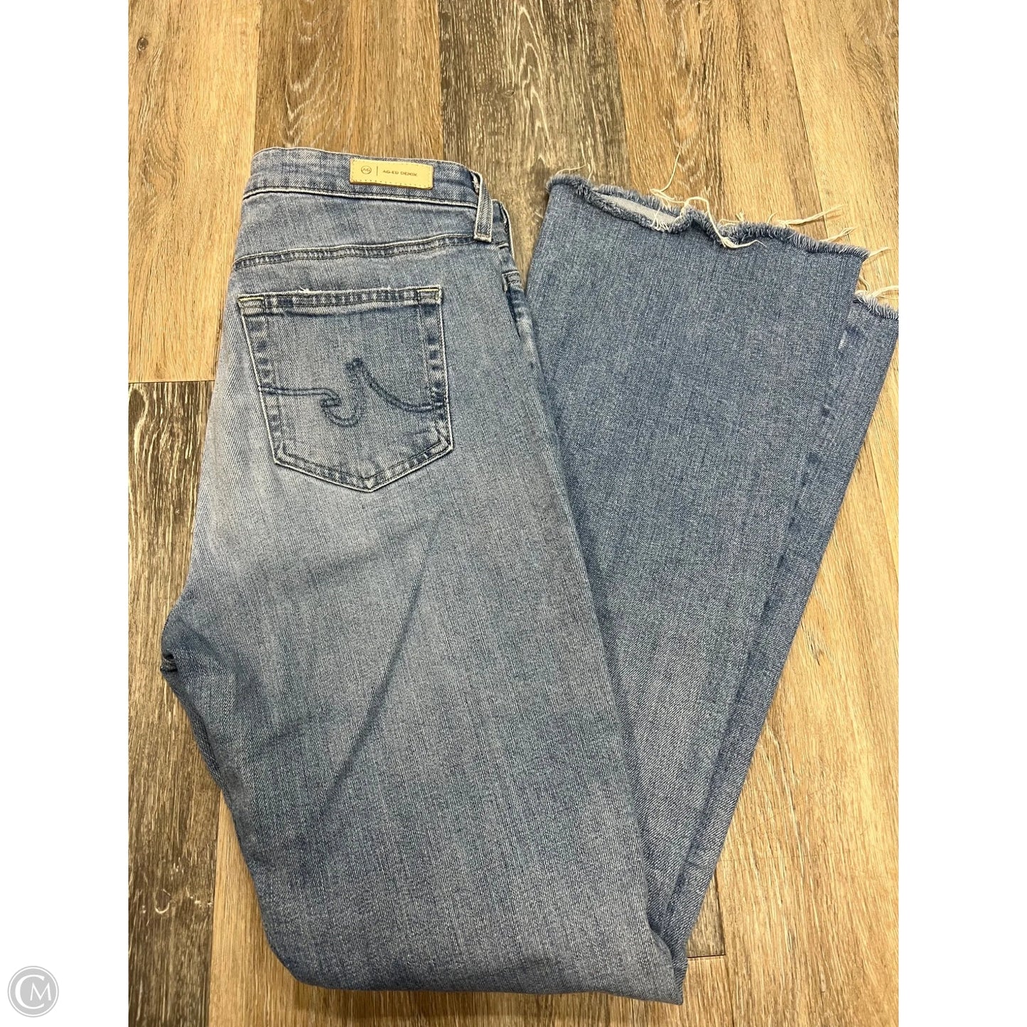 Jeans Boot Cut By Ag Jeans In Blue Denim, Size: 6/28