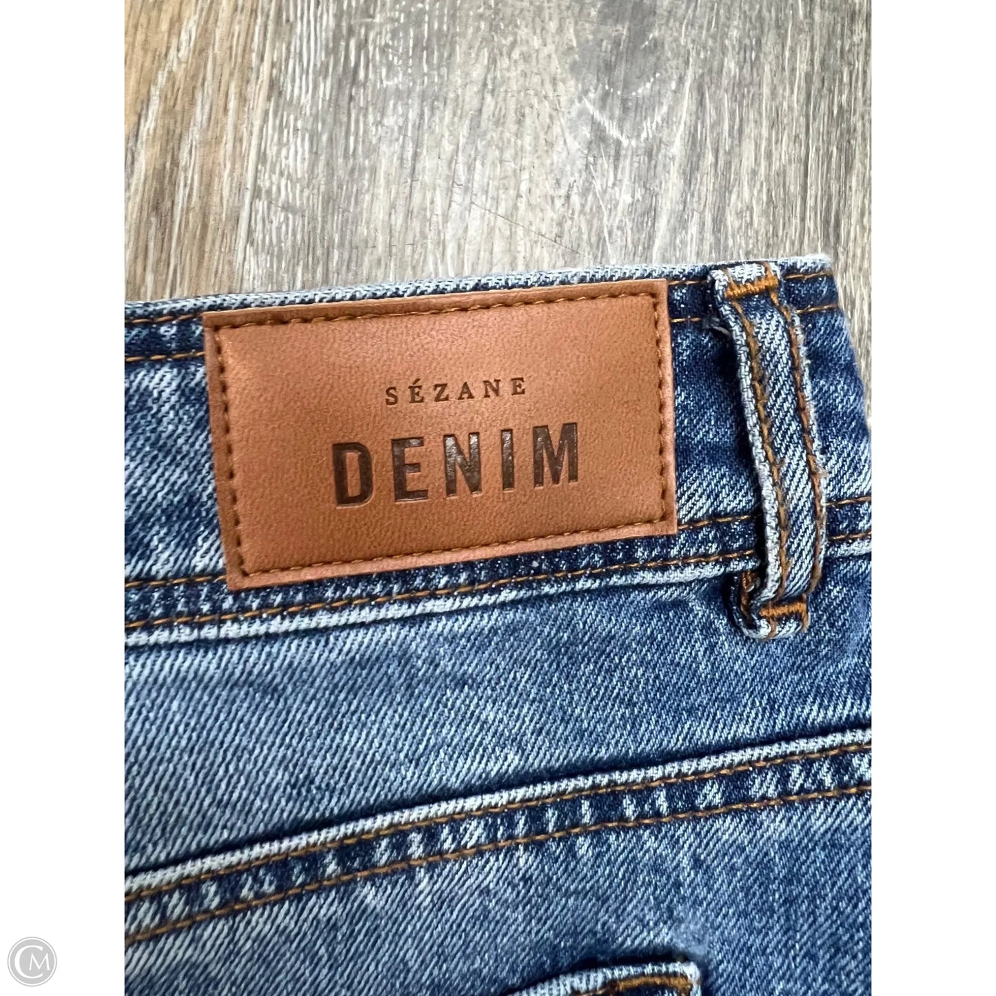 Jeans Wide Leg By Sezane In Blue Denim, Size: 10/30 (42)