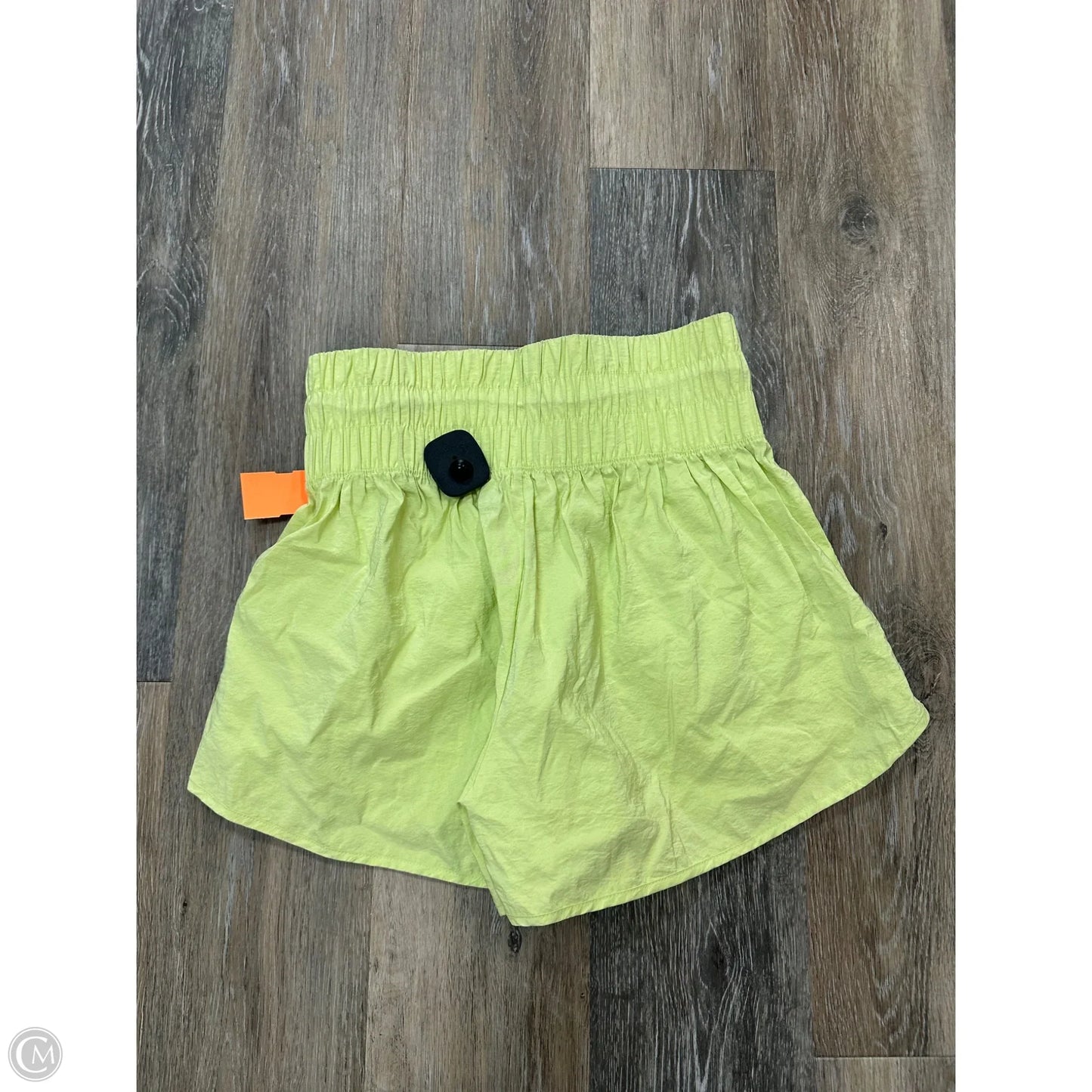 Athletic Shorts By Champion In Yellow, Size: M