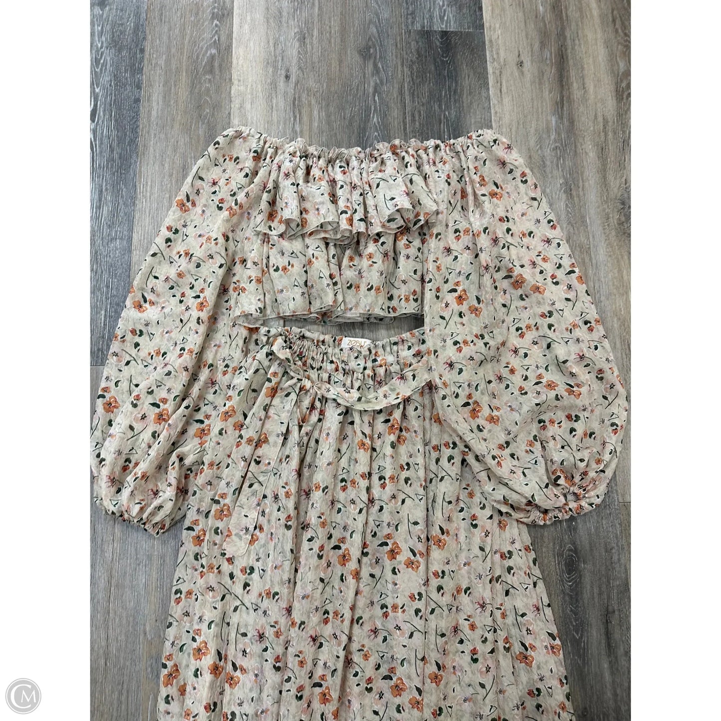 Maternity Dress 2pc By Zebu, Size: S
