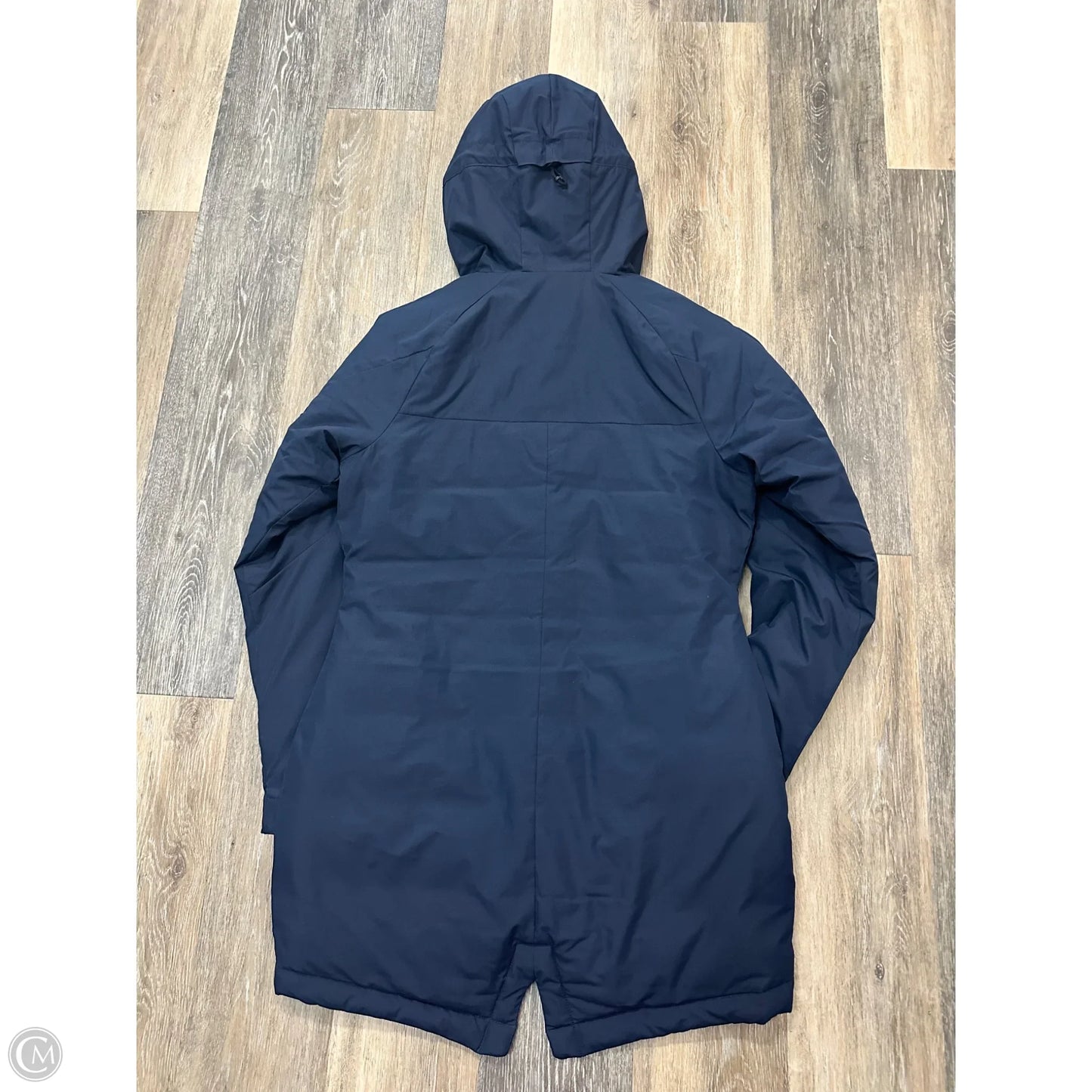 Coat Parka By Nike Apparel In Blue, Size: S