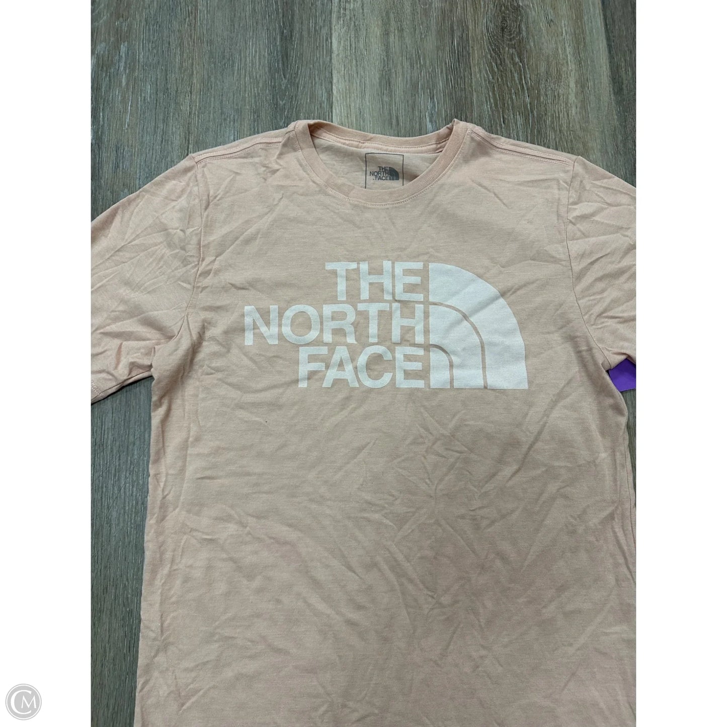 Athletic Top Short Sleeve By The North Face In Orange, Size: S