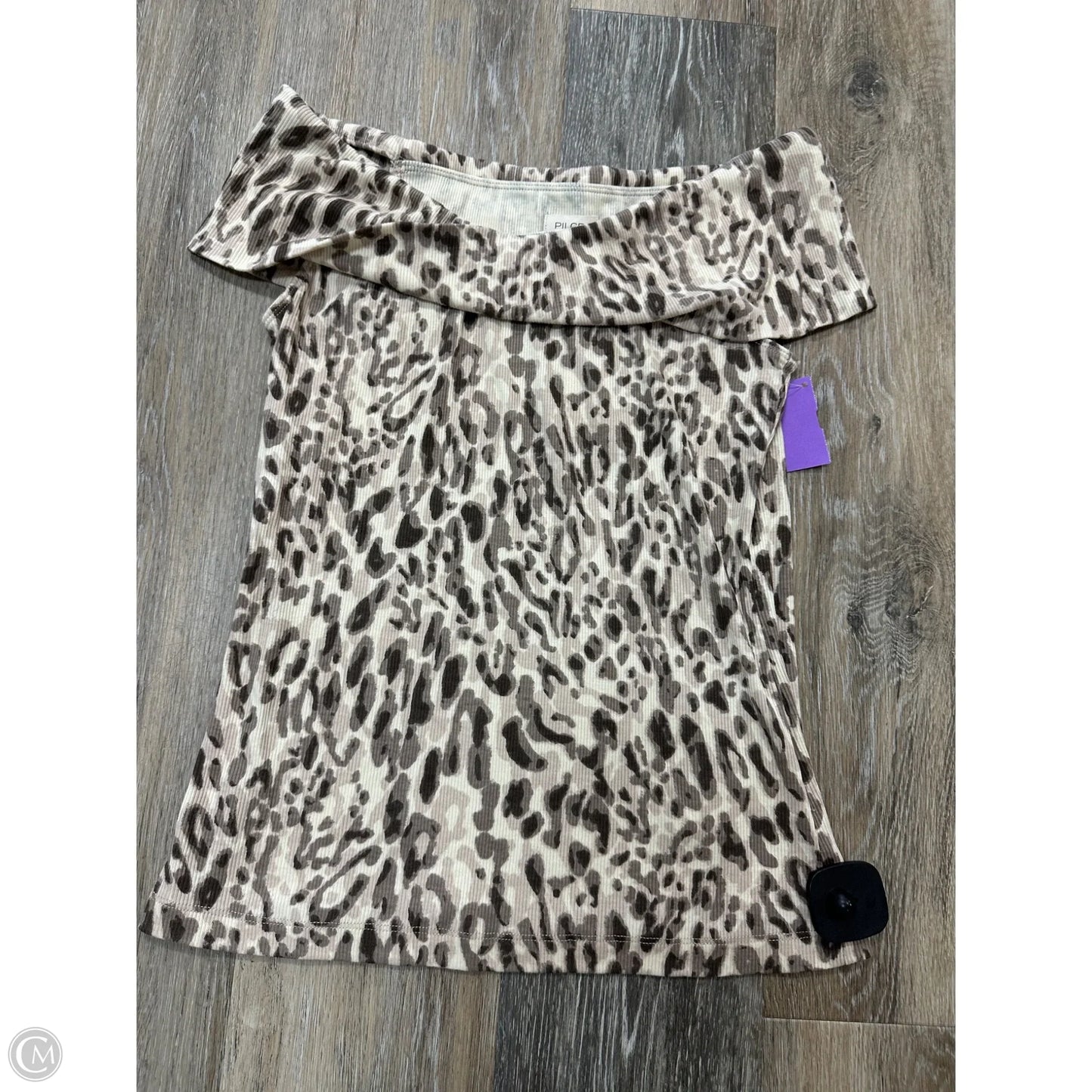 Top Sleeveless By Pilcro In Animal Print, Size: M