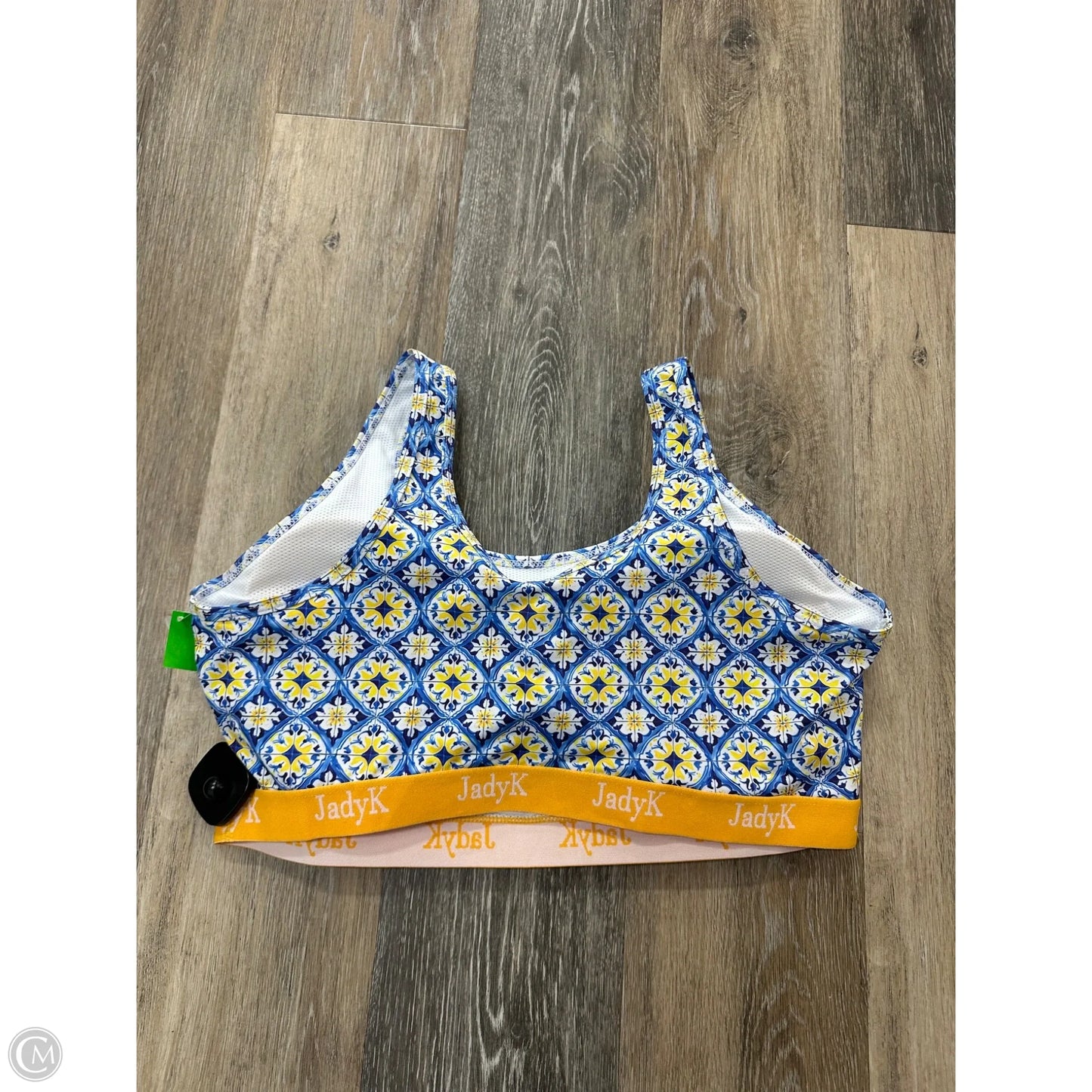 Athletic Bra By Jady K In Blue, Size: 1x