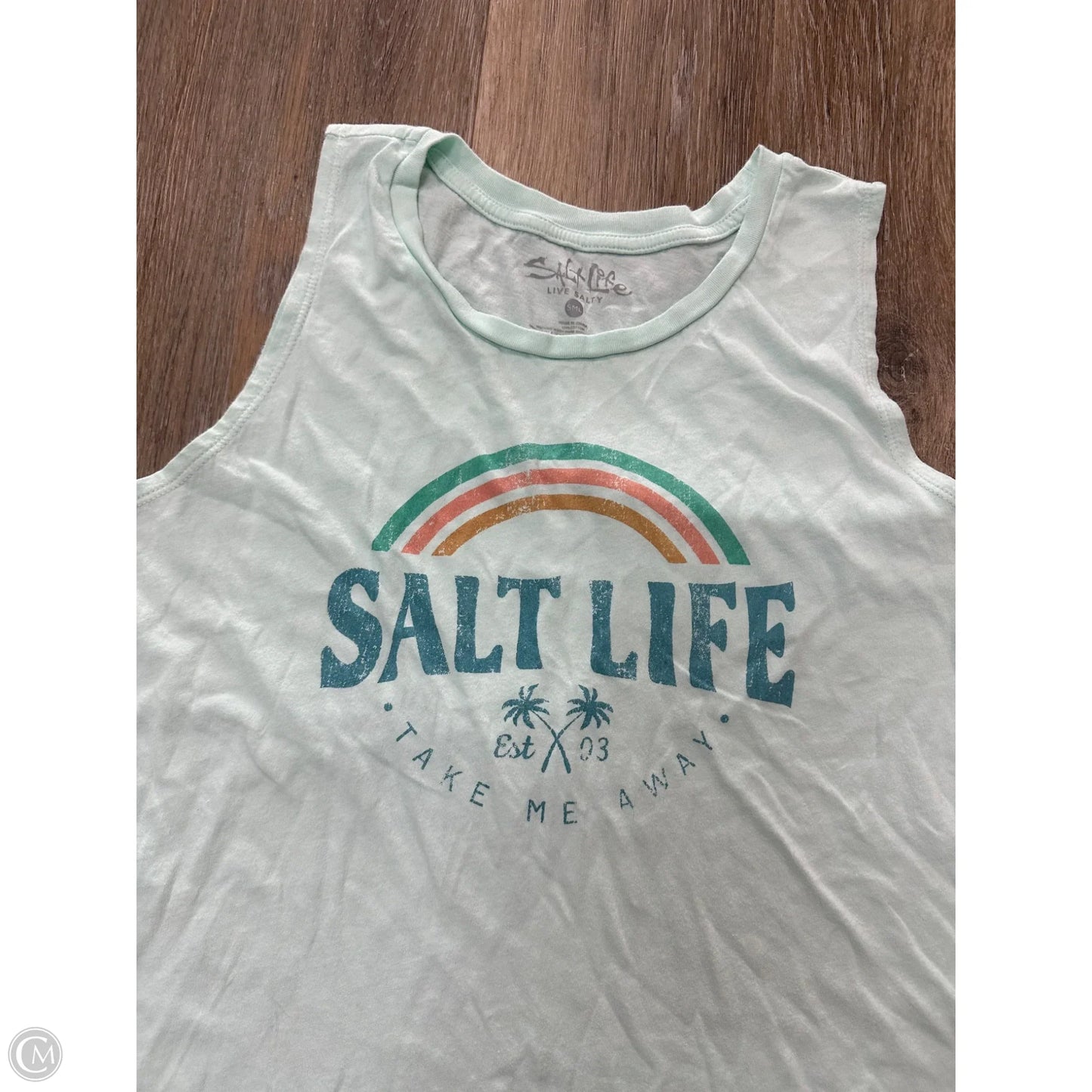 Tank Top By Salt Life In Blue, Size: S