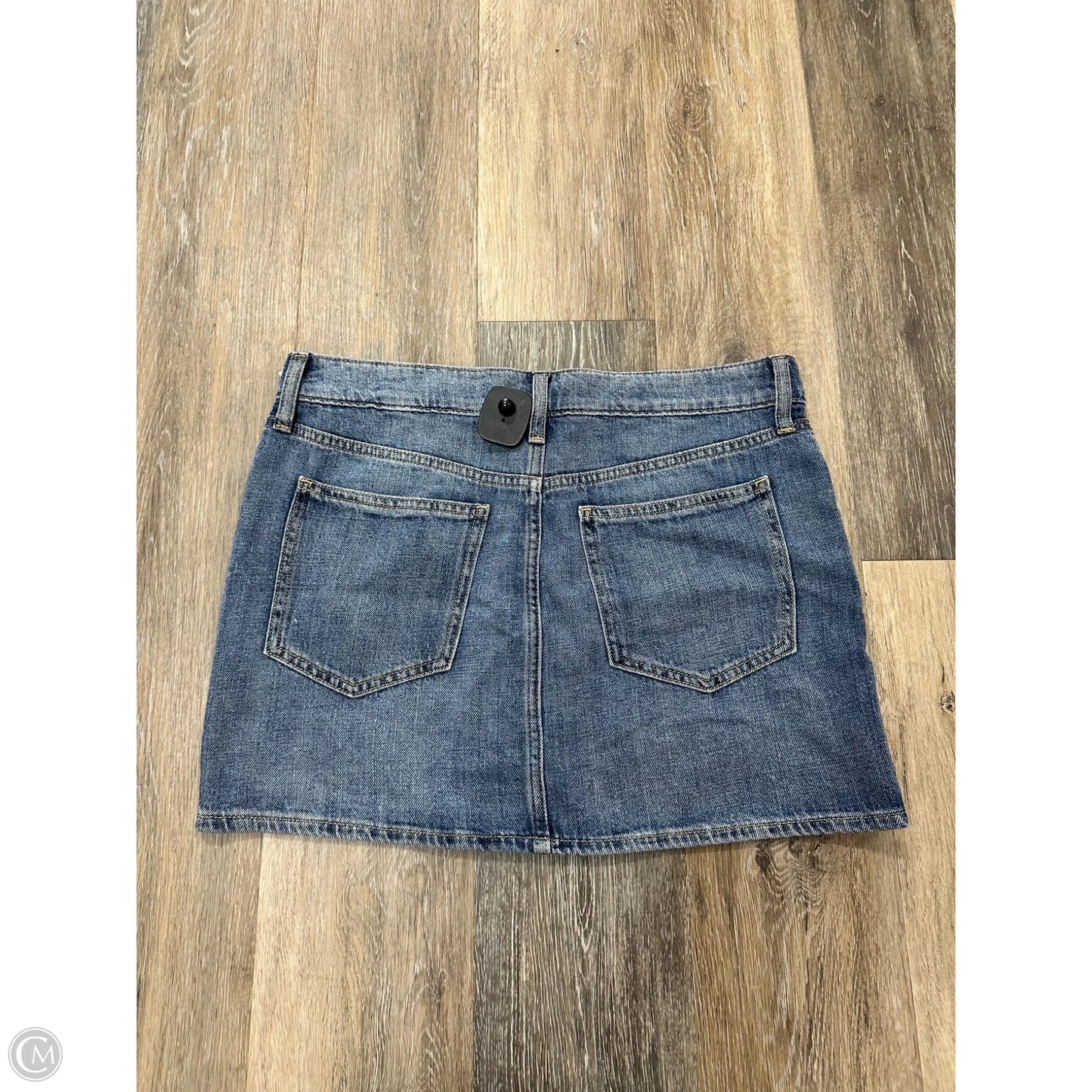 Skirt Mini & Short By Gap In Blue Denim, Size: 8
