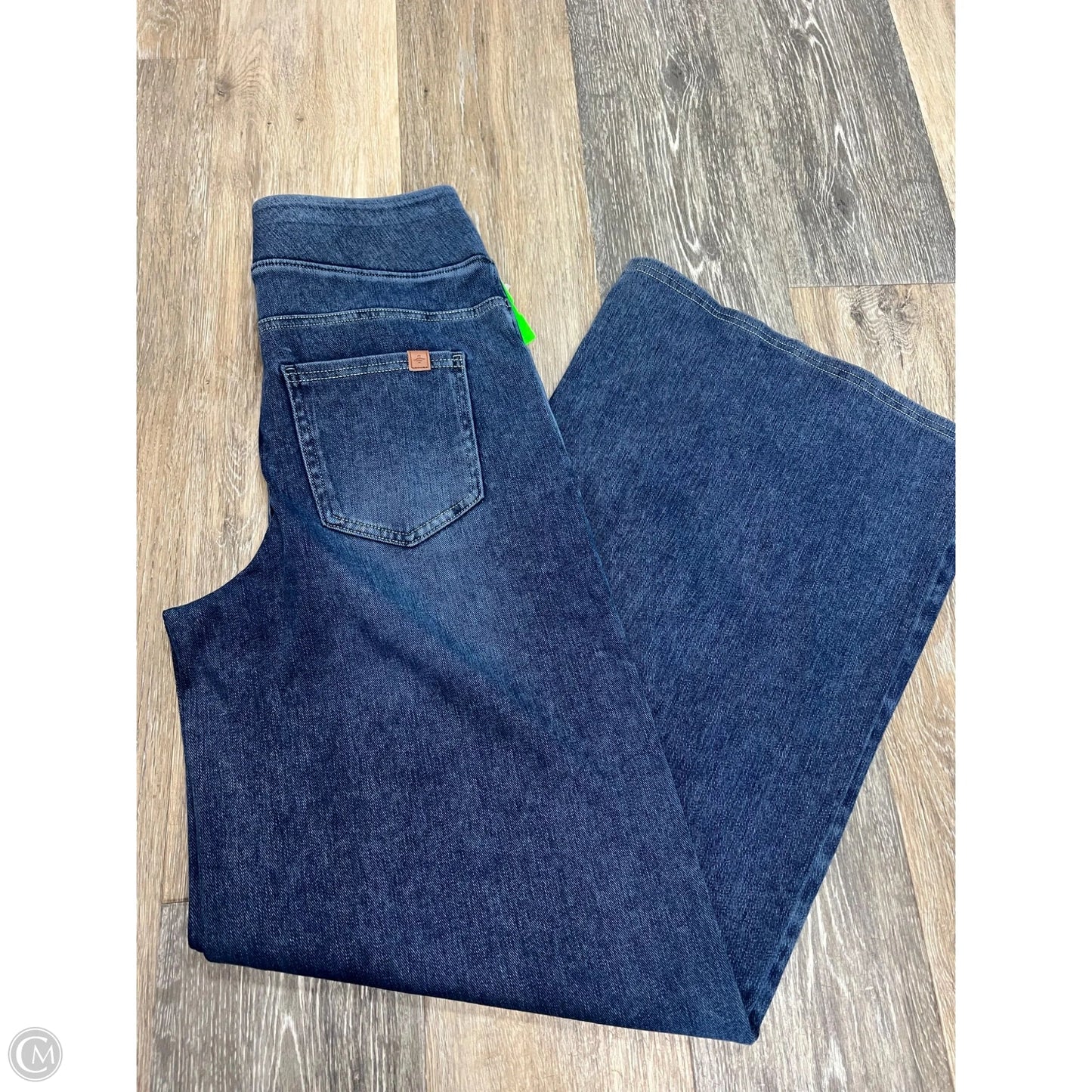 Jeans Wide Leg By Halara In Blue Denim, Size: S