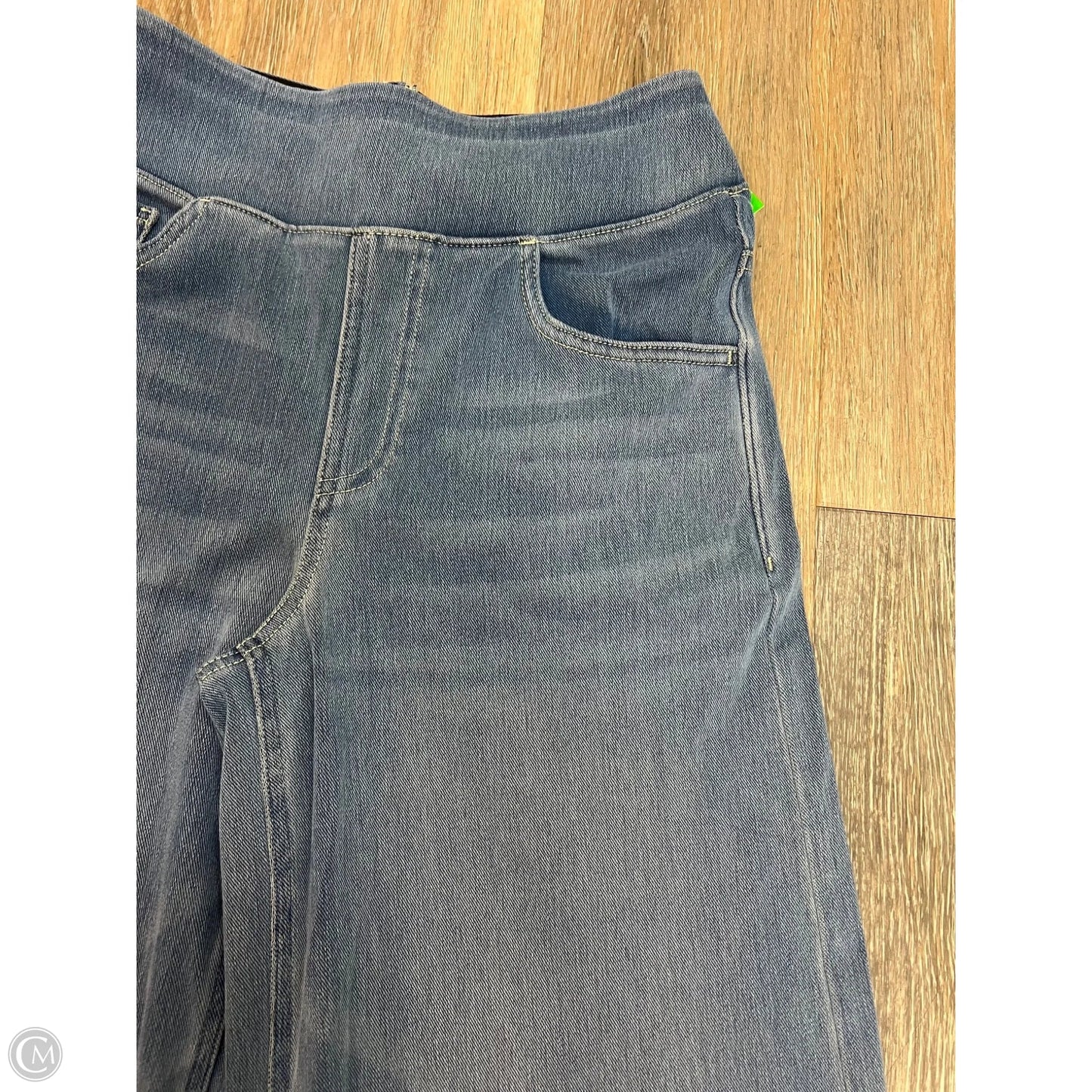 Jeans Wide Leg By Halara In Blue Denim, Size: S