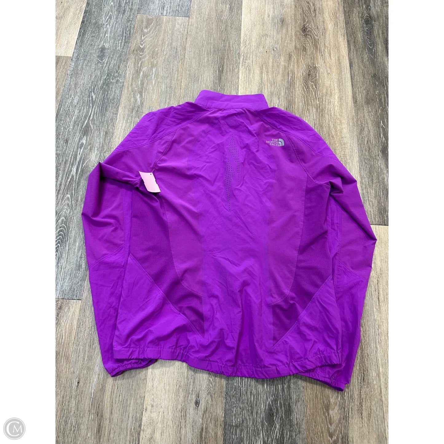 Athletic Jacket By The North Face In Purple, Size: M