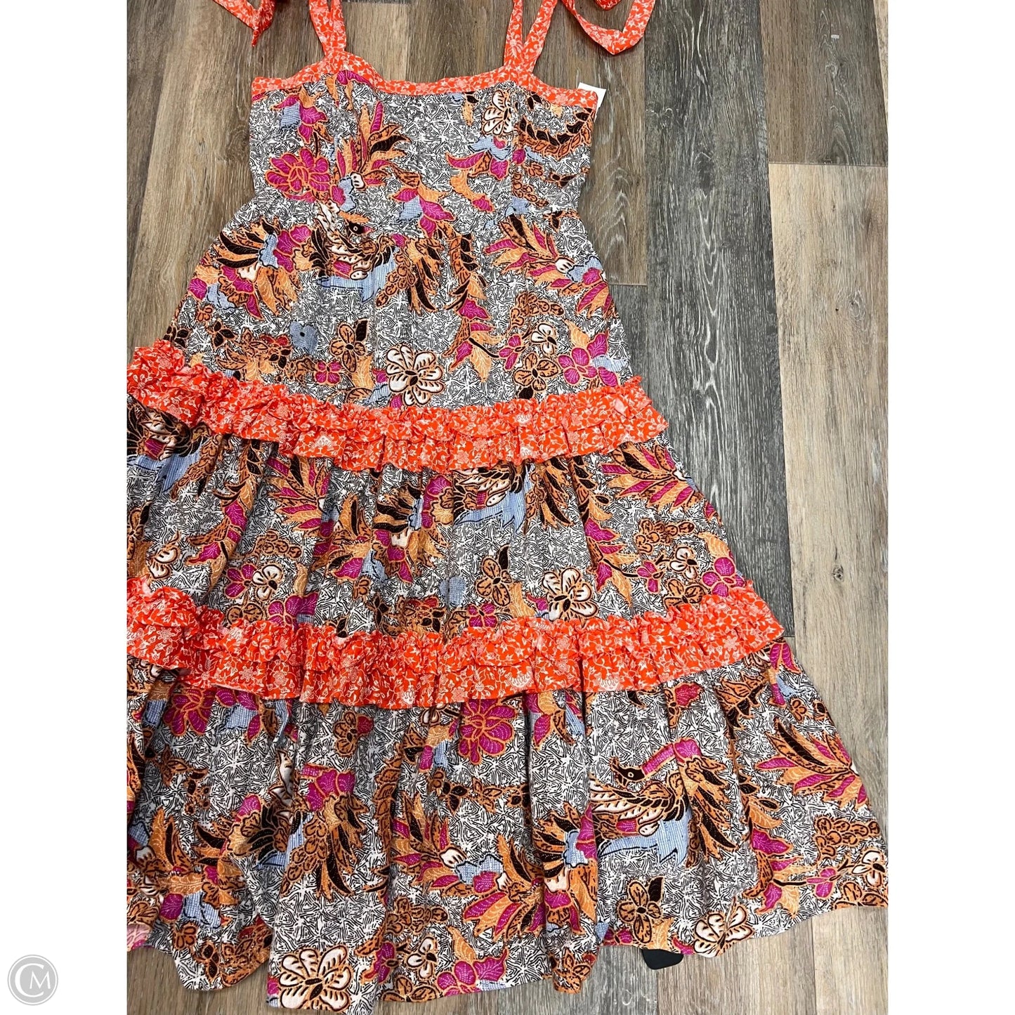 Dress Casual Maxi By Inc In Multi-colored, Size: Lp