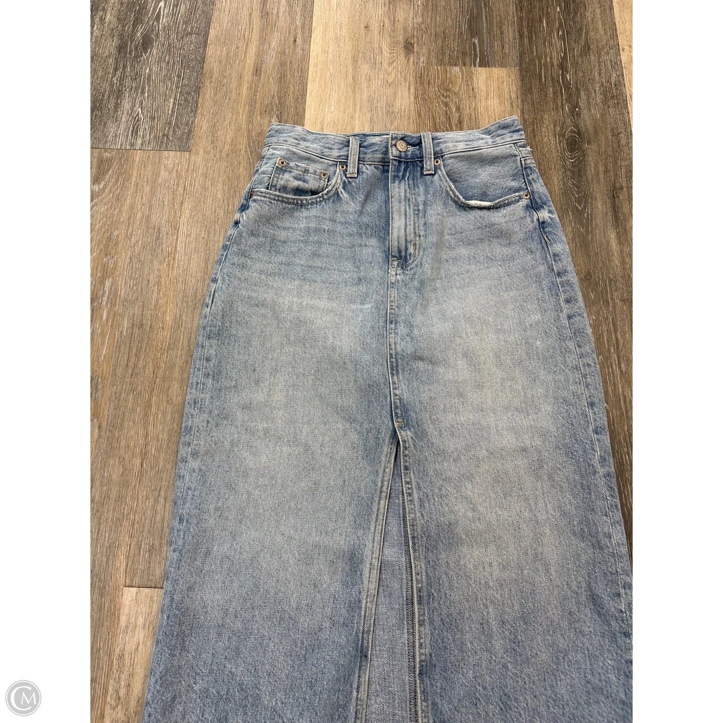 Skirt Maxi By Pistola In Blue Denim, Size: 0