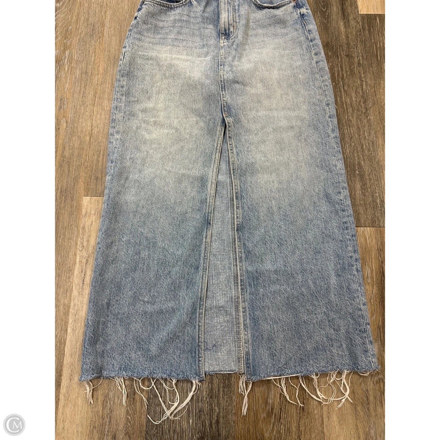 Skirt Maxi By Pistola In Blue Denim, Size: 0