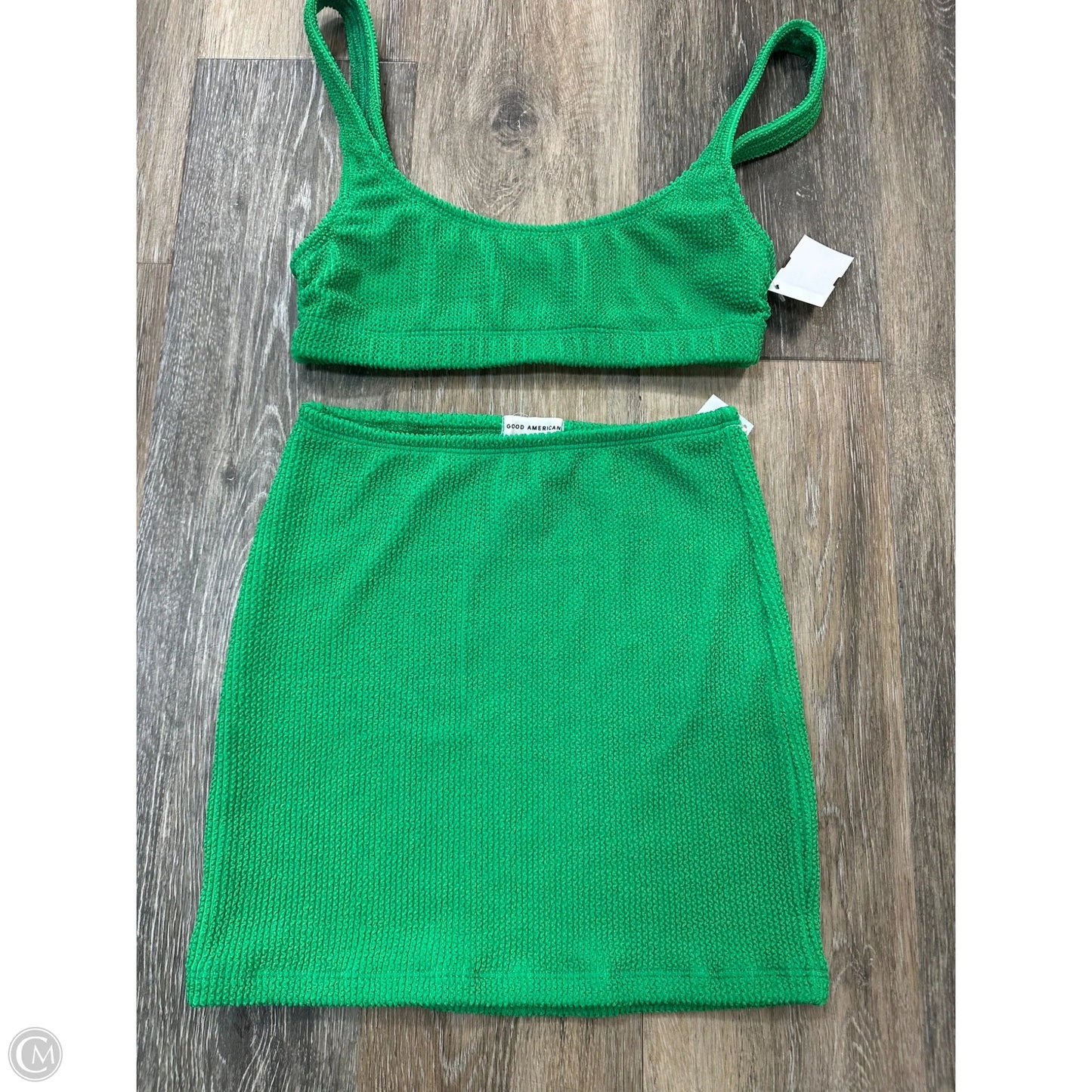 Skirt Set 2pc By Good American In Green, Size: Xs