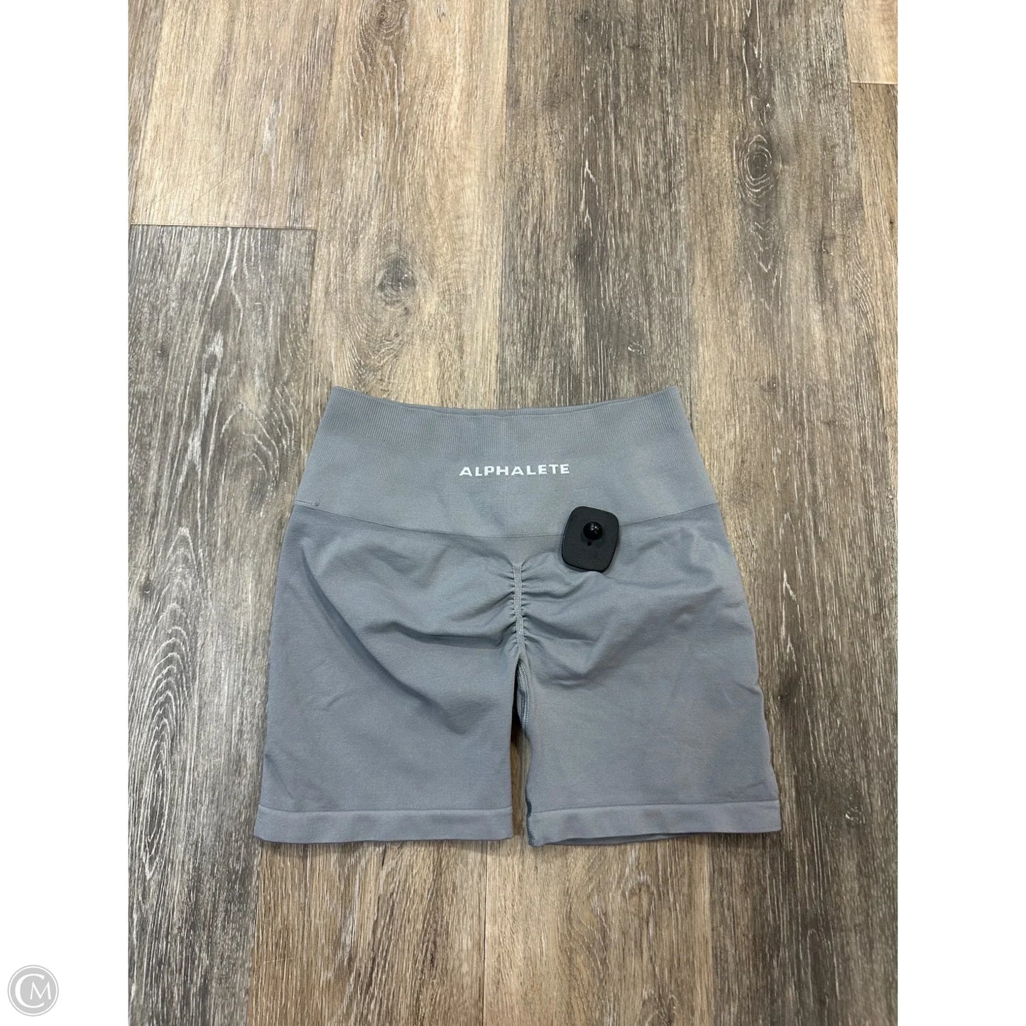 Athletic Shorts By Alphalete In Grey, Size: S