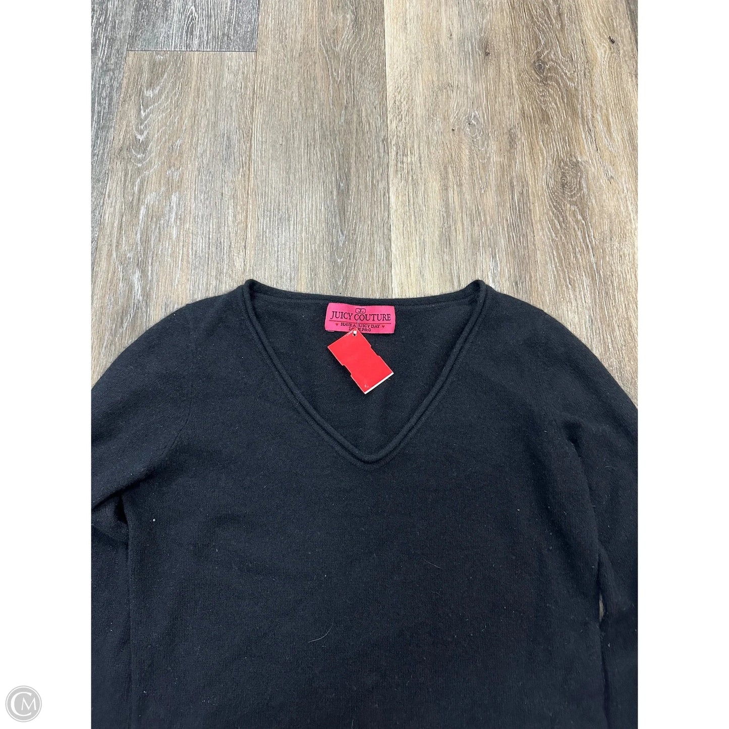 Sweater Cashmere By Juicy Couture In Black, Size: M