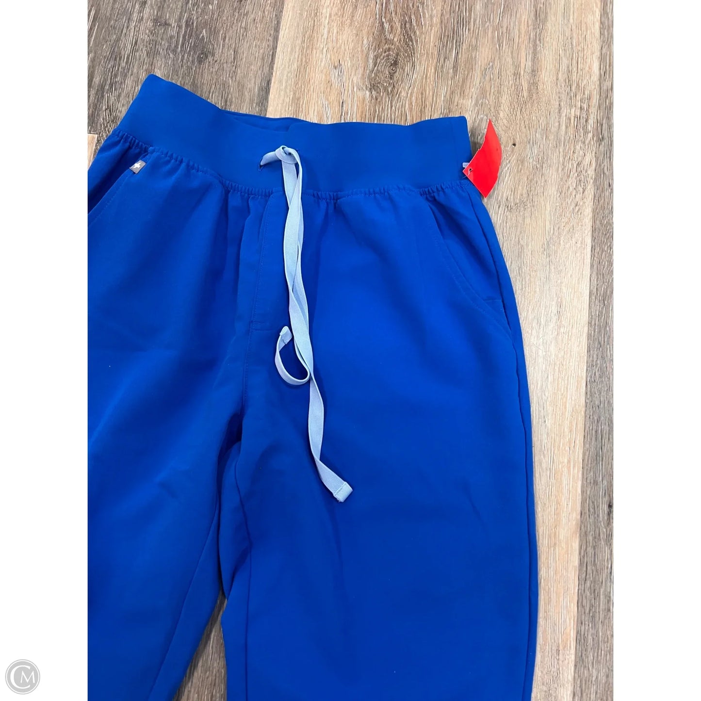 Scrub Pants By Figs In Blue, Size: Xs