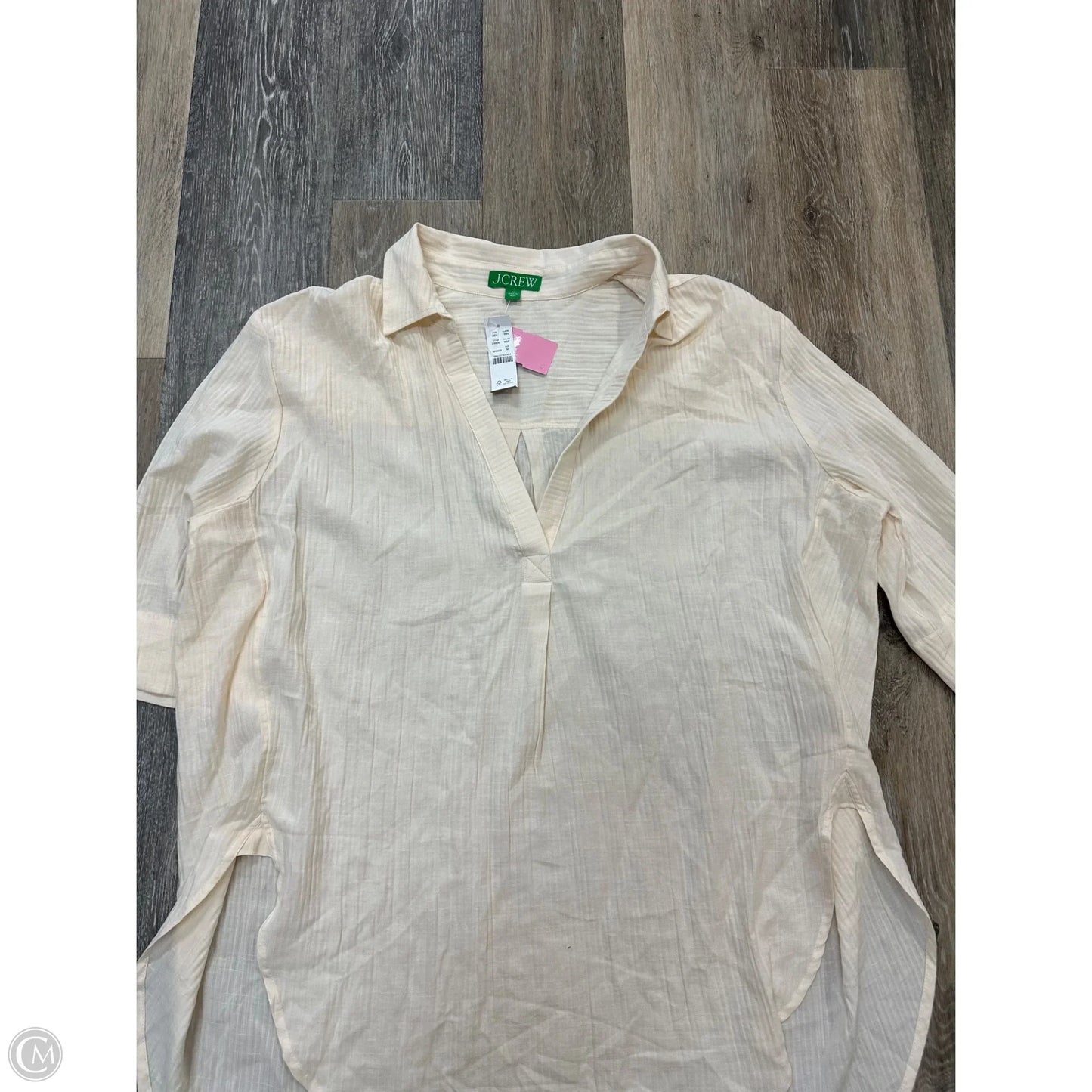 Swimwear Cover-up By J. Crew In Cream, Size: M
