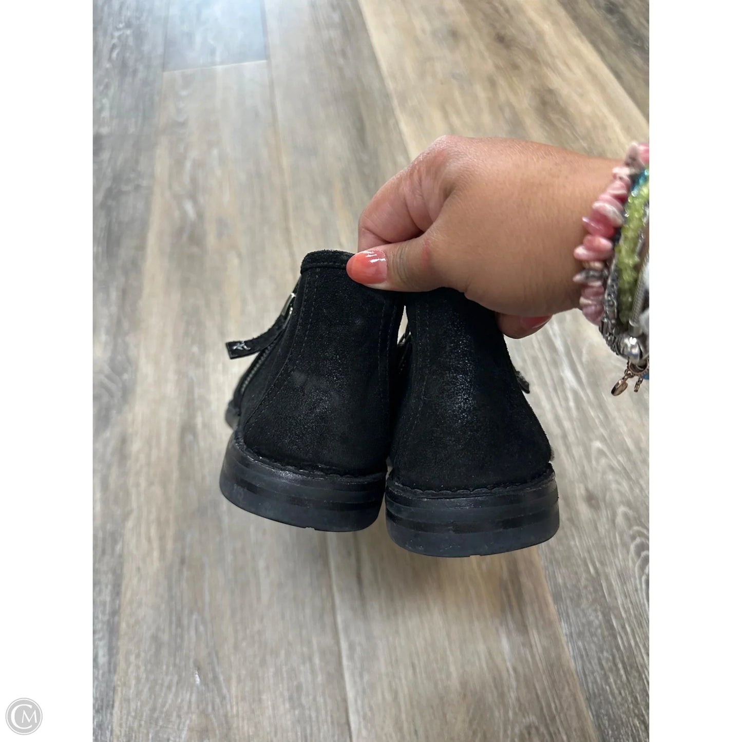 Boots Ankle Flats By Trask In Black, Size: 8.5