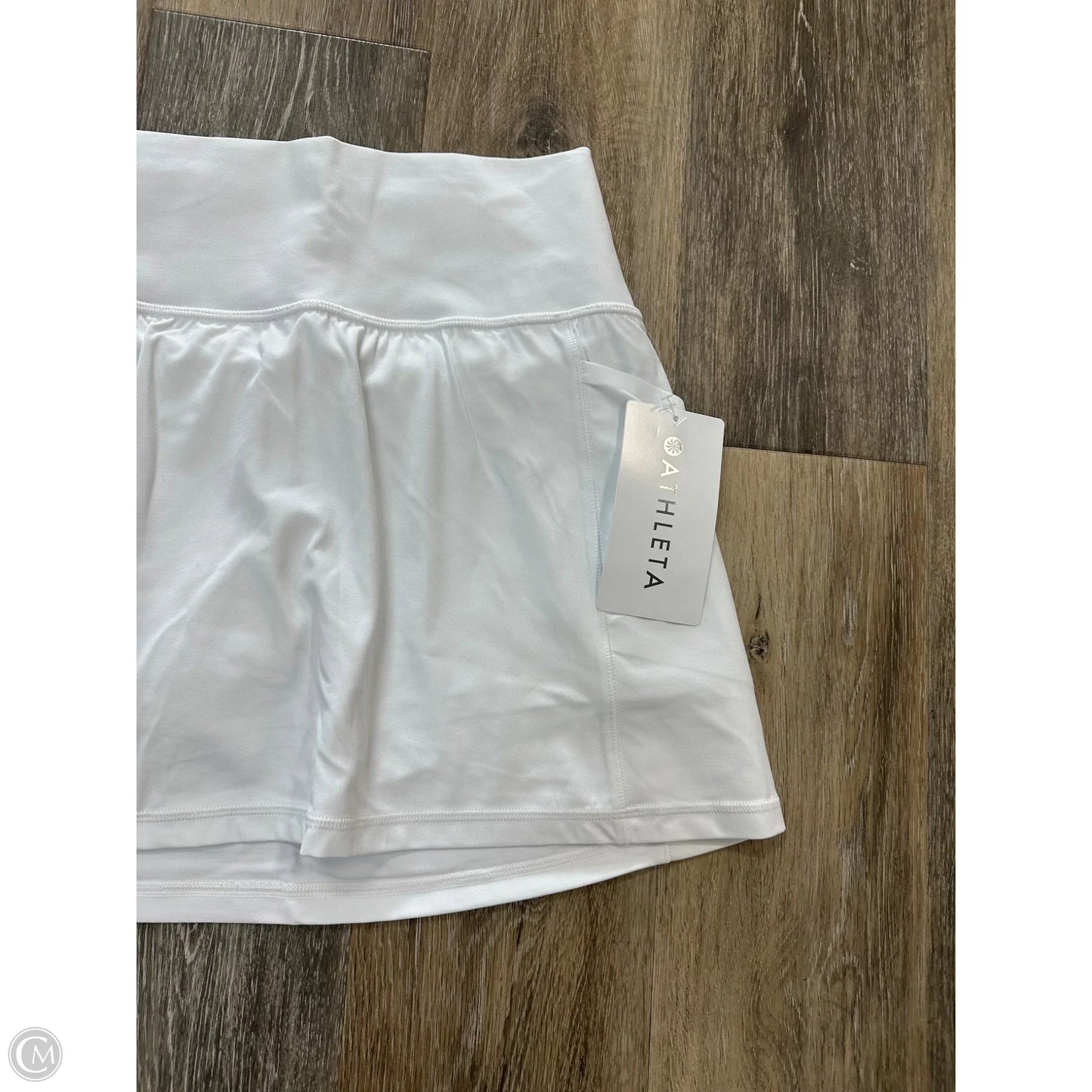 Athletic Skort By Athleta In White, Size: S