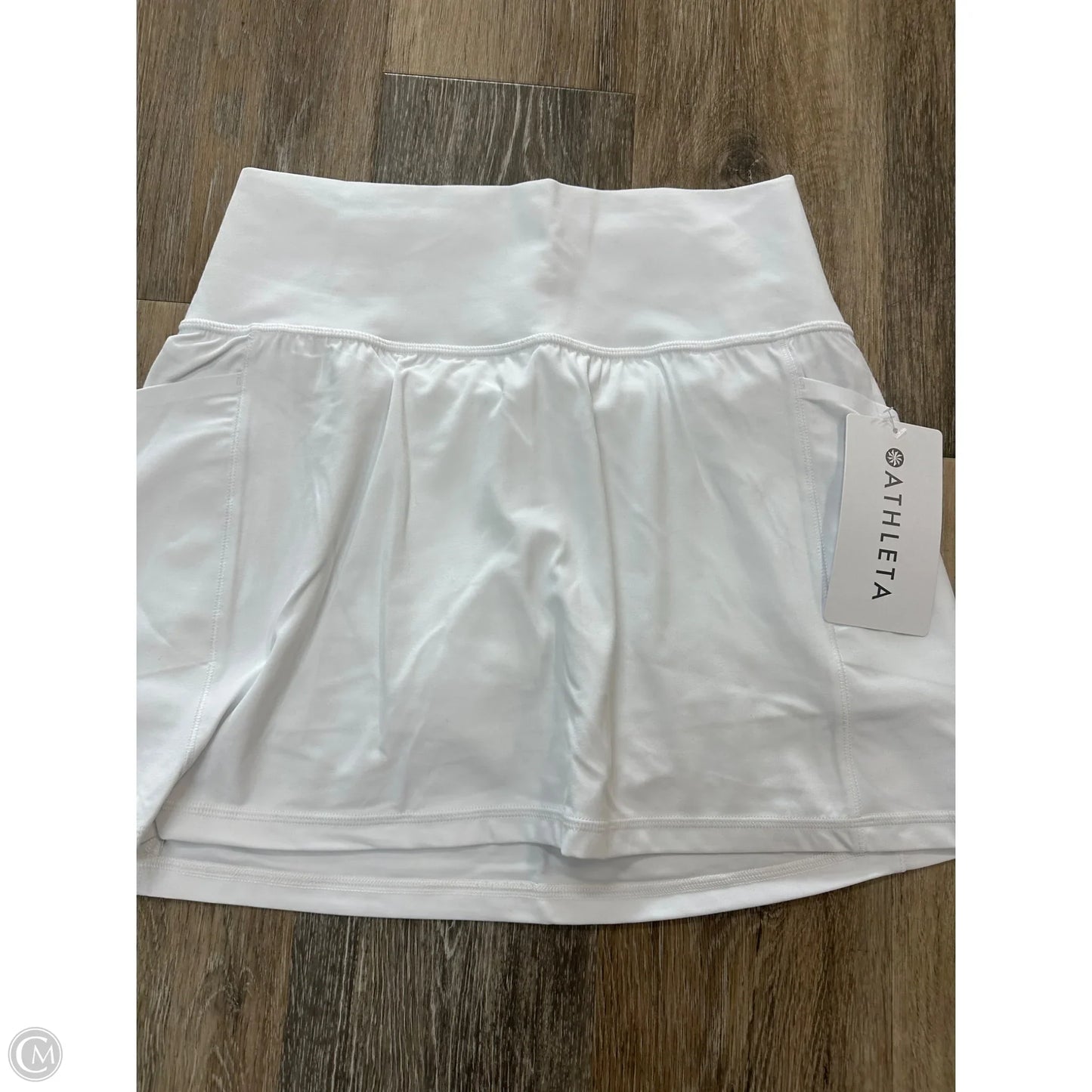 Athletic Skort By Athleta In White, Size: S