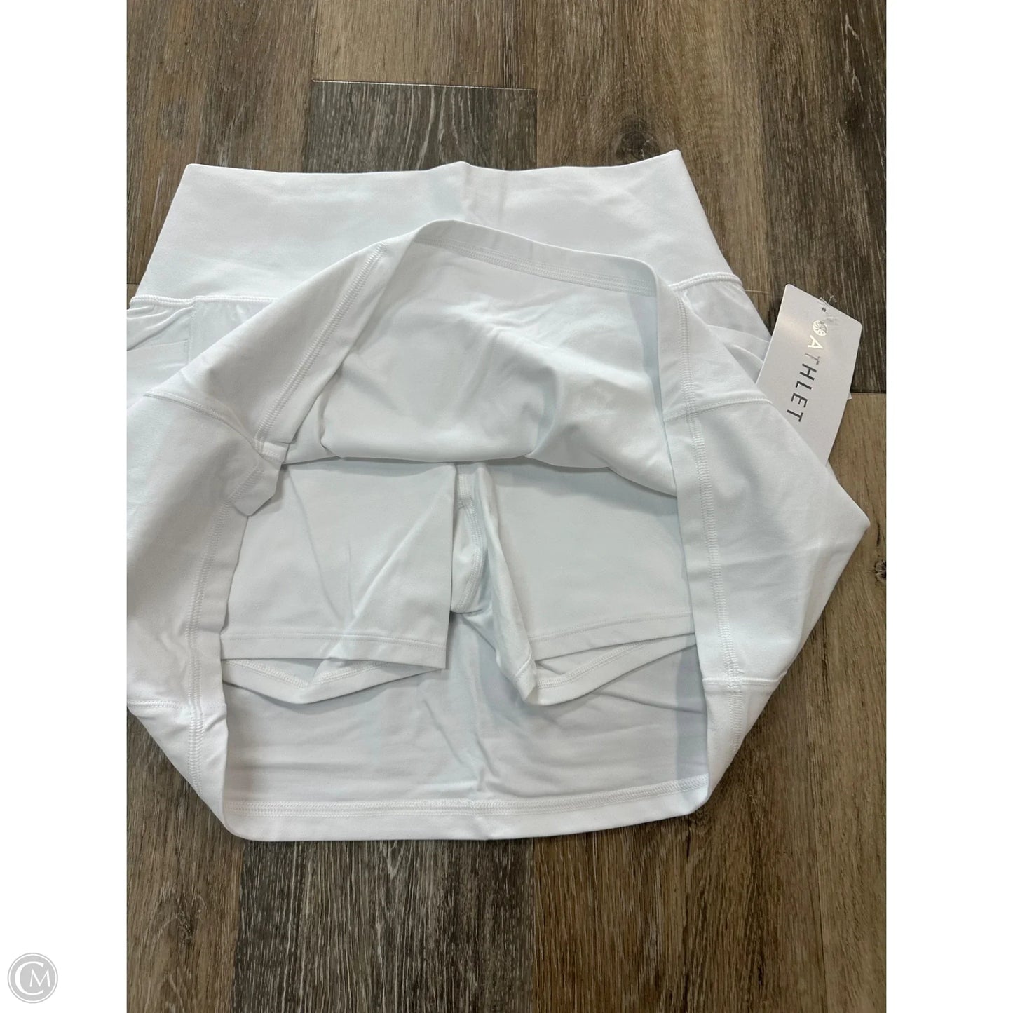 Athletic Skort By Athleta In White, Size: S