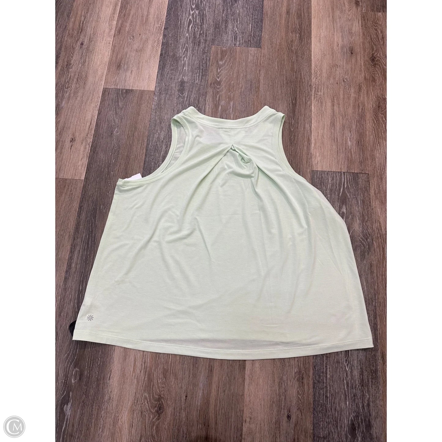 Athletic Tank Top By Athleta In Green, Size: 1x