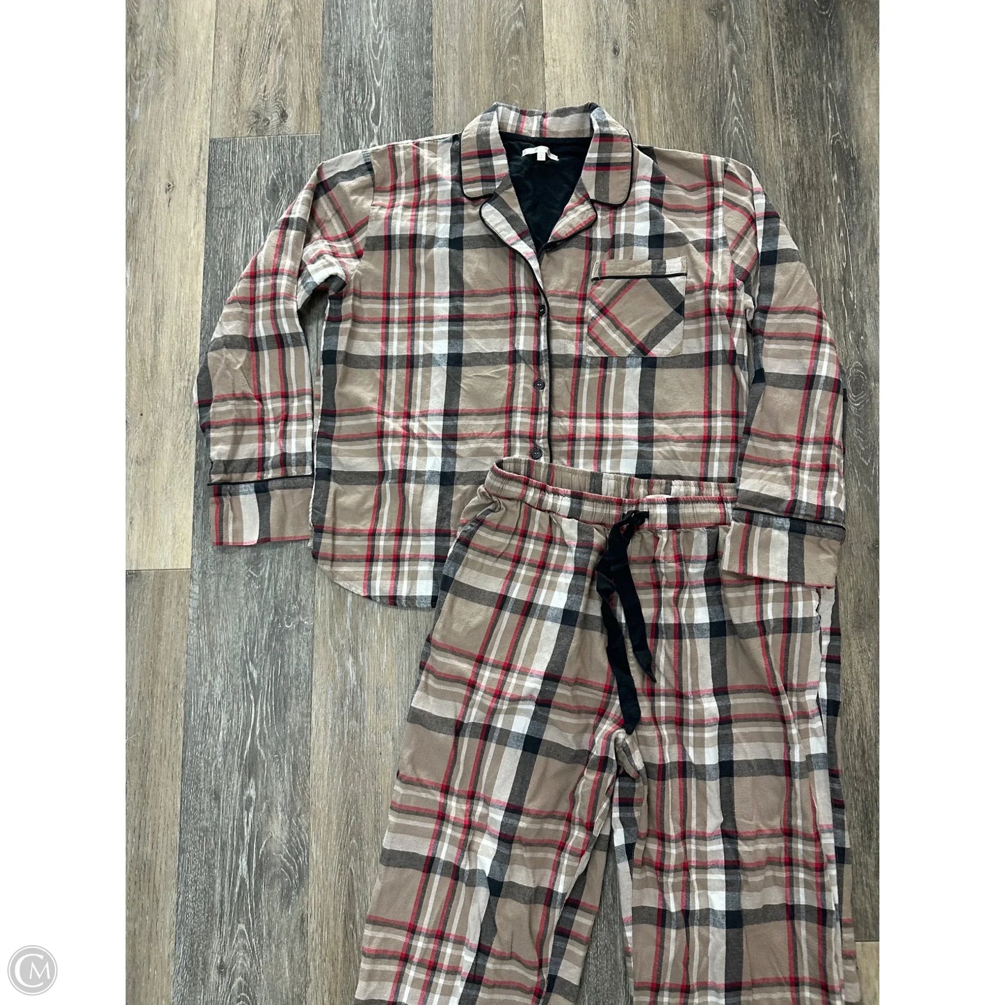 Pajamas By Z Supply In Plaid Pattern, Size: L