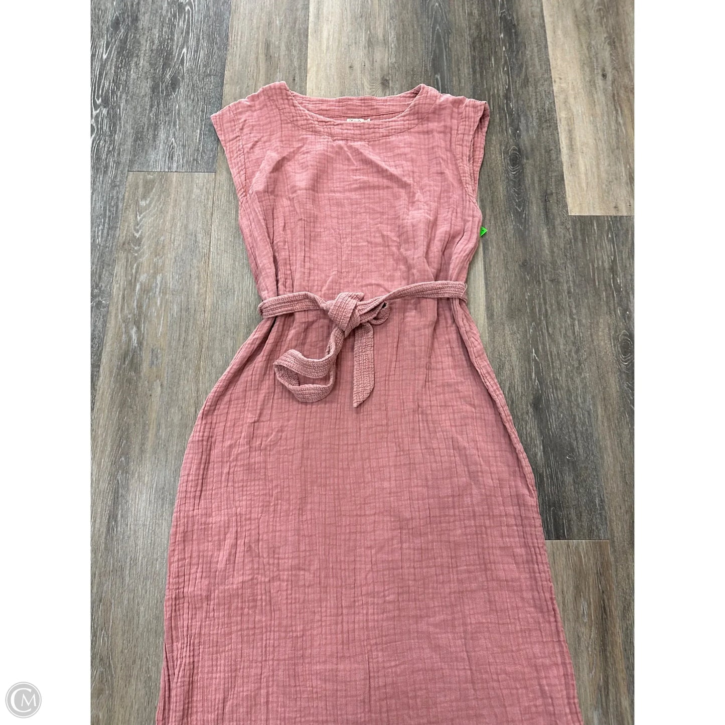 Dress Casual Maxi By Faherty In Pink, Size: M