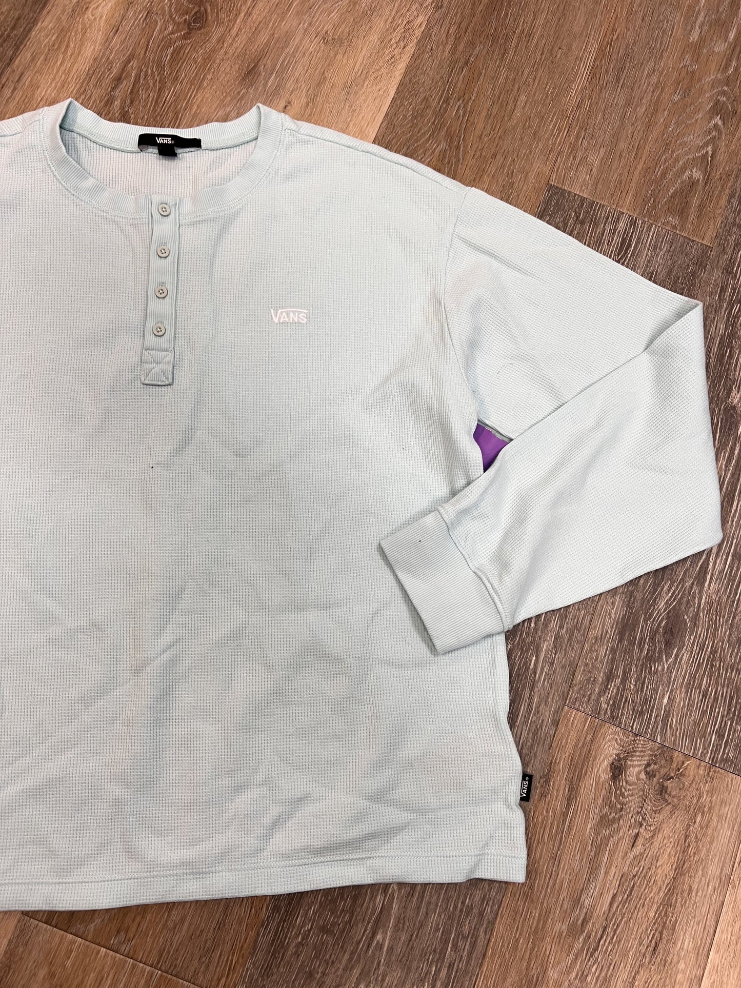 Top Long Sleeve By Vans Size: M