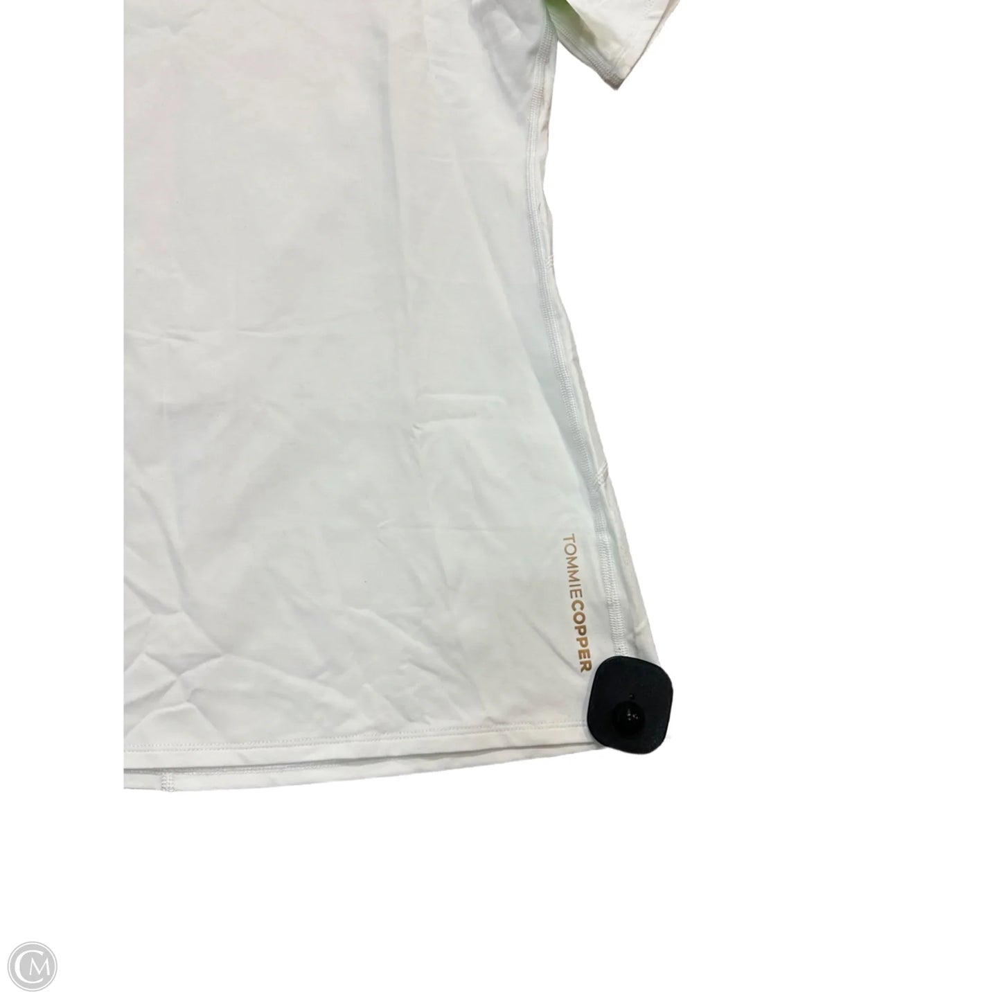 Athletic Top Short Sleeve By Tommie Copper In White, Size: 2x