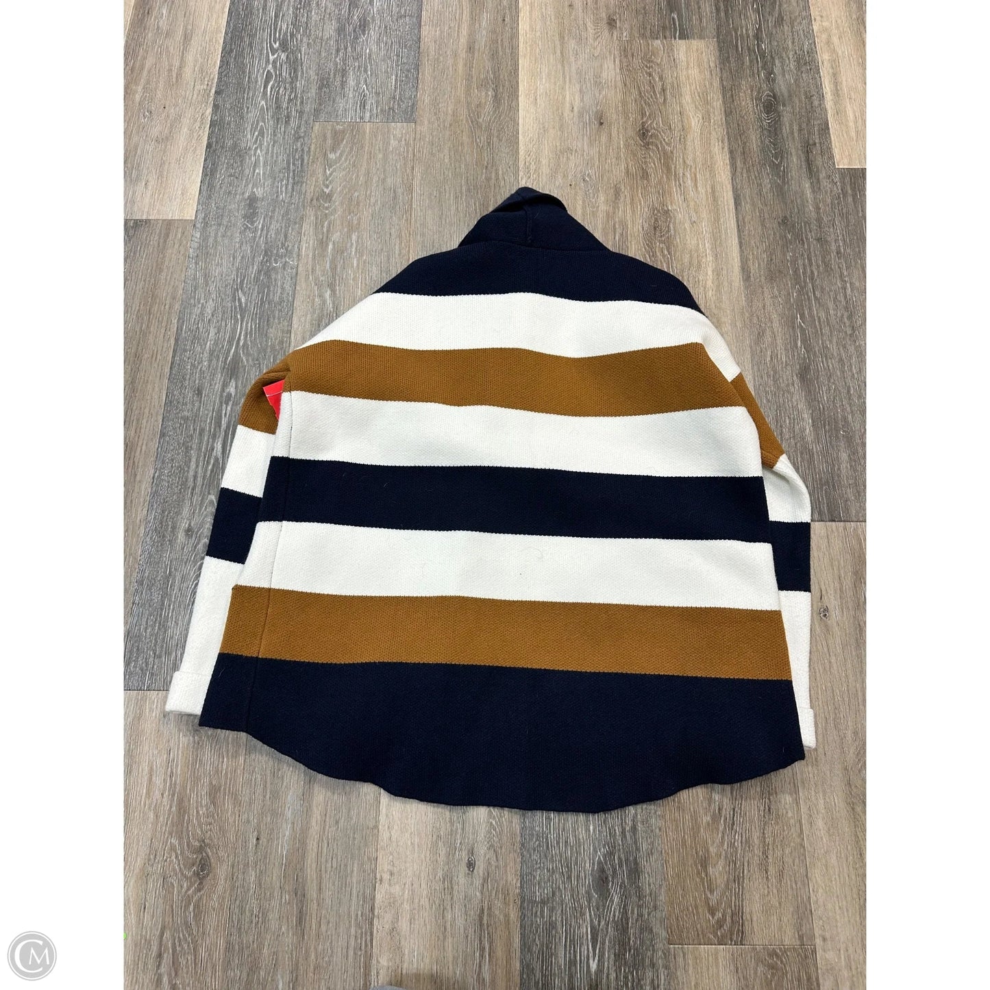 Sweater Cardigan By Fate In Striped Pattern, Size: Xl