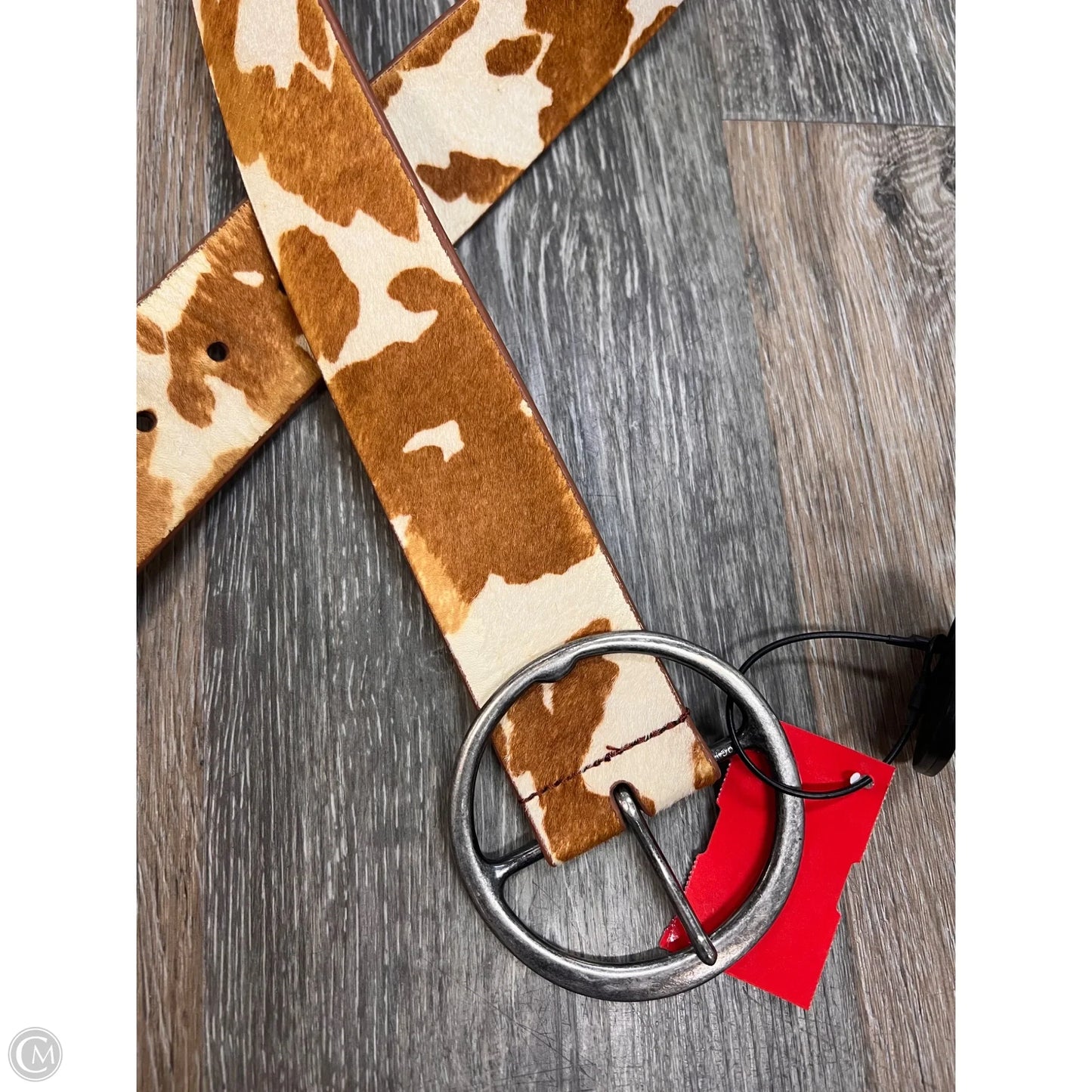 Belt Leather By Clothes Mentor, Size: Medium